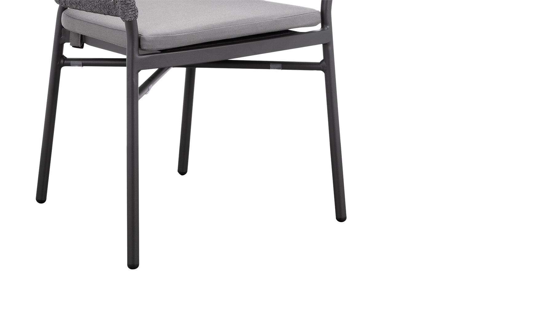 Take It Easy Outdoor Dining Chair (Set of Two), Granite