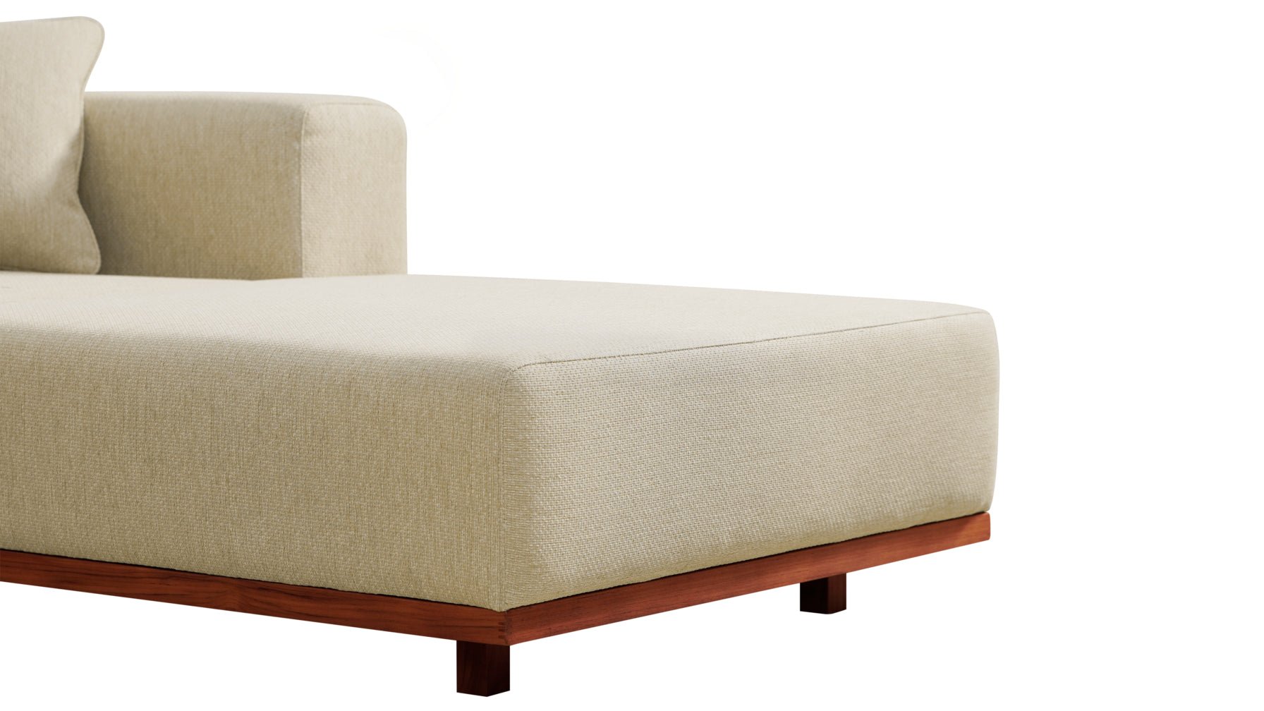 Sunny Days Outdoor Chaise, Right Facing, Sandy - Image 8