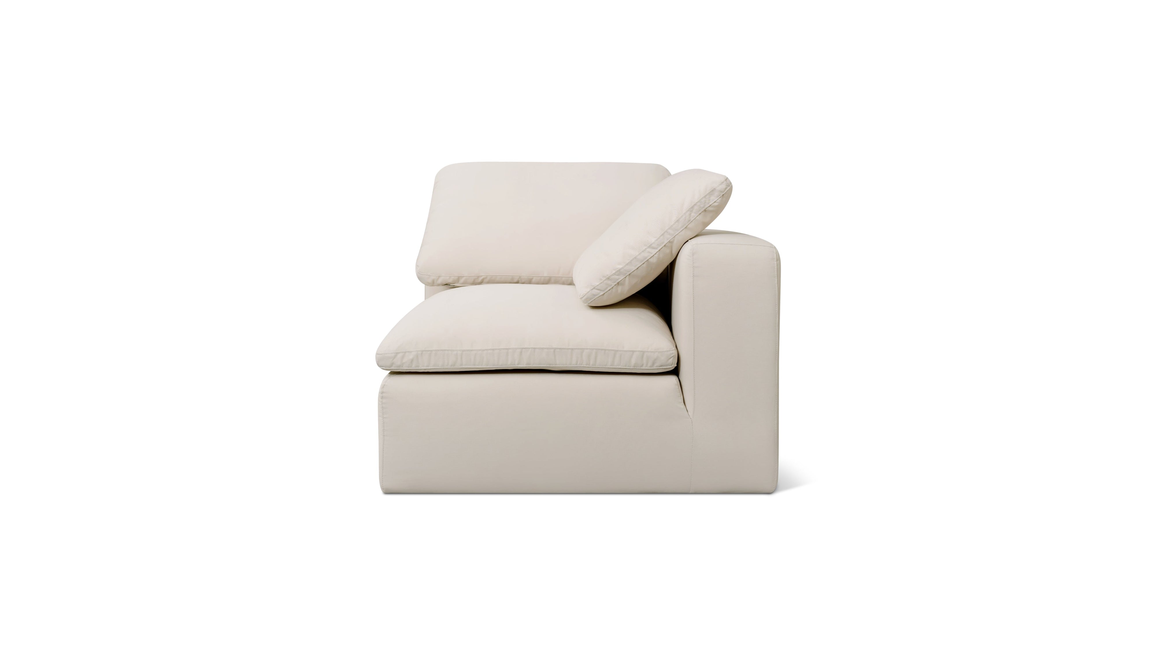 Movie Night™ Outdoor End Chair, Standard, Ivory - Image 1