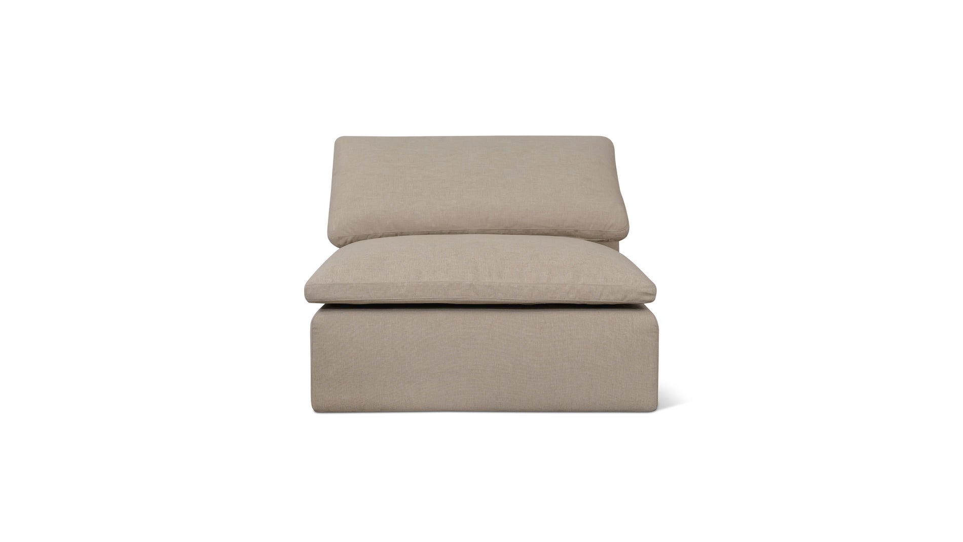 Movie Night™ Outdoor Armless Chair, Standard, Desert_image
