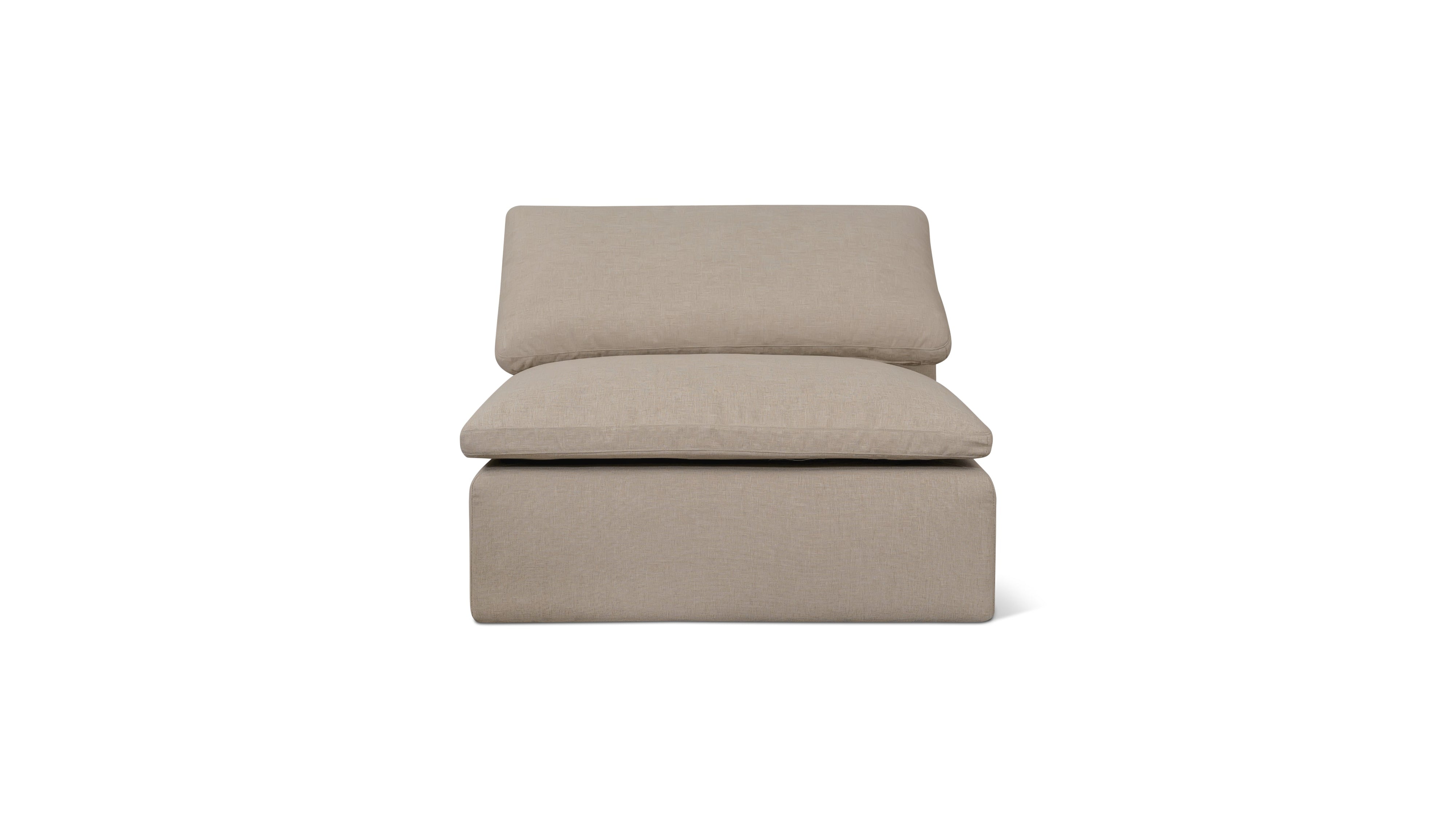 Movie Night™ Outdoor Armless Chair, Standard, Desert - Image 1