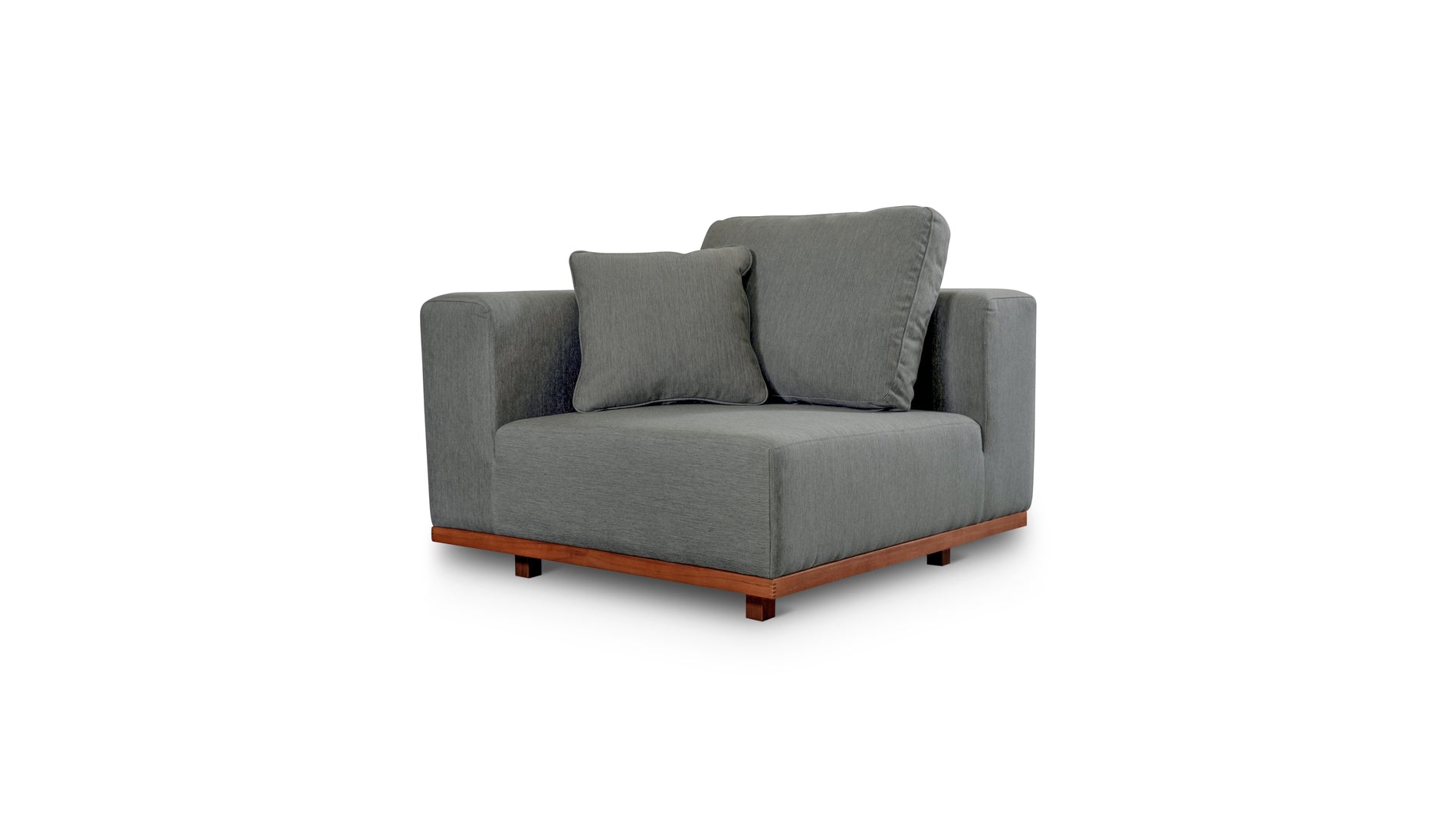 Sunny Days Outdoor Corner Chair, Pepper_image