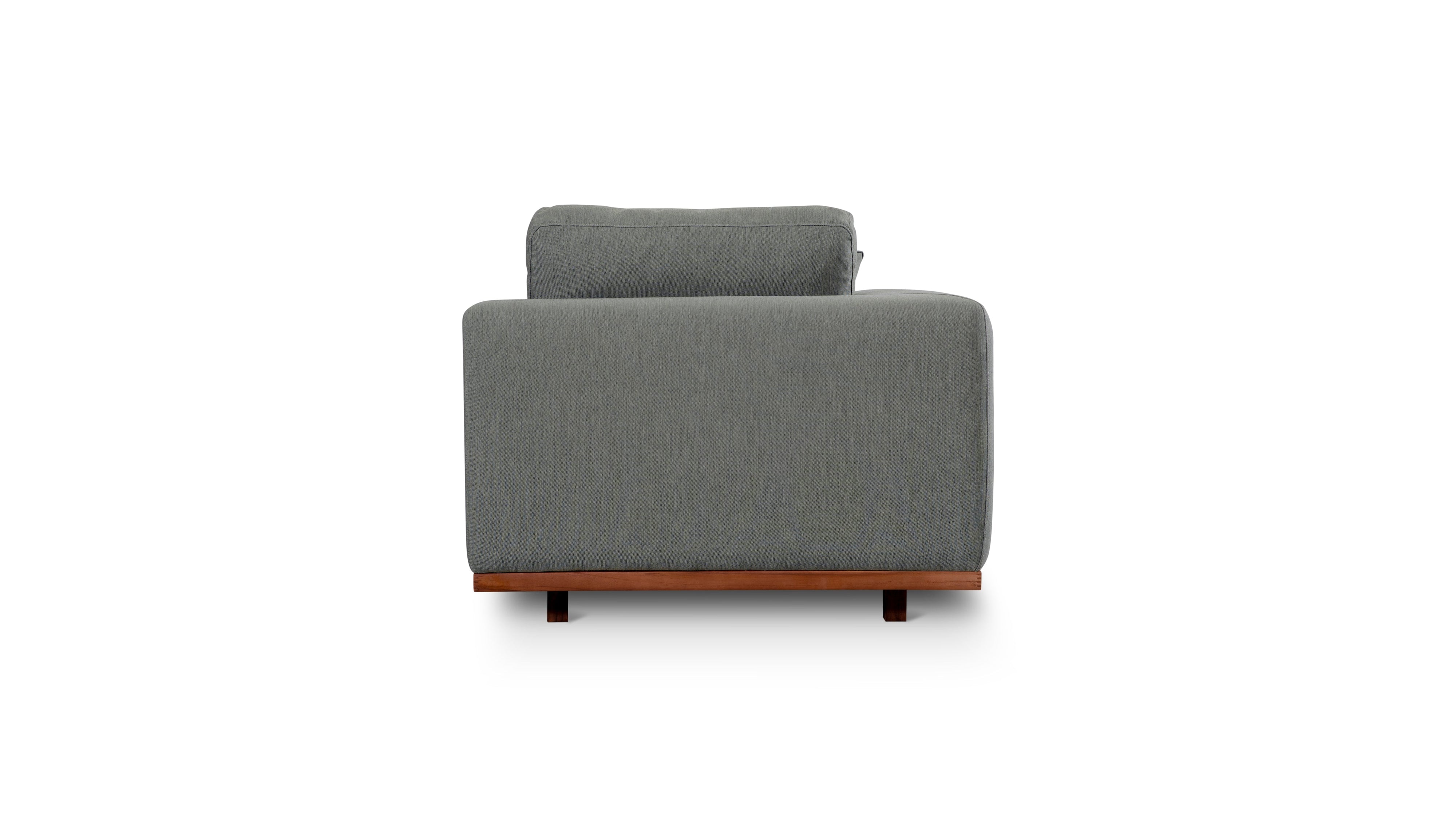 Sunny Days Outdoor Corner Chair, Pepper - Image 7