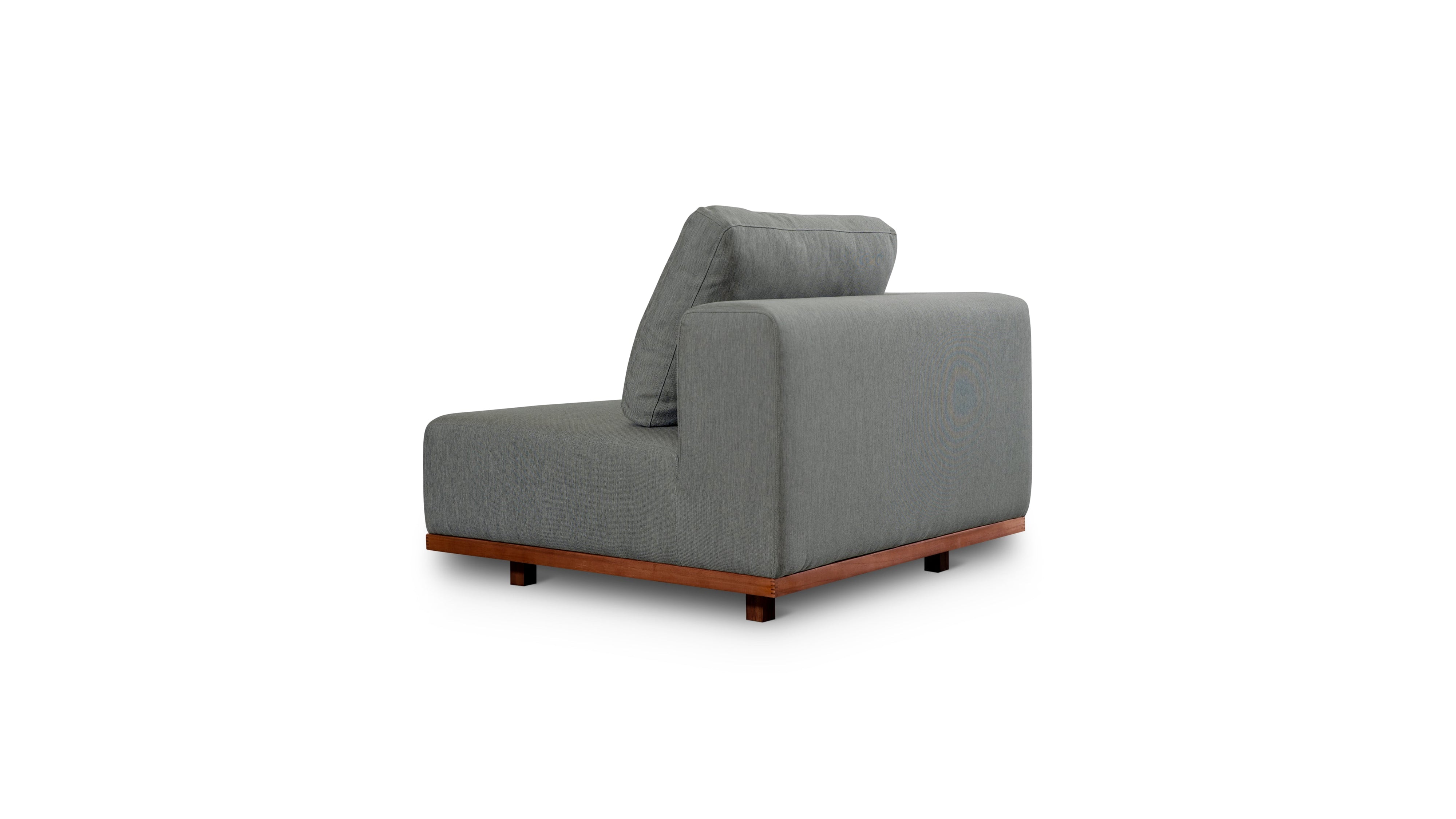 Sunny Days Outdoor Corner Chair, Pepper - Image 6