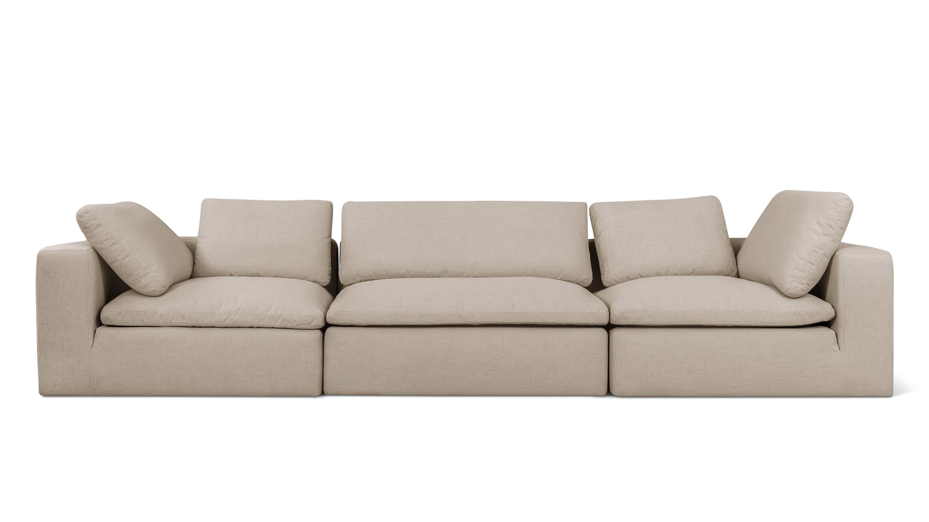 Movie Night™ Outdoor 3-Piece Modular Sofa, Large, Desert_image