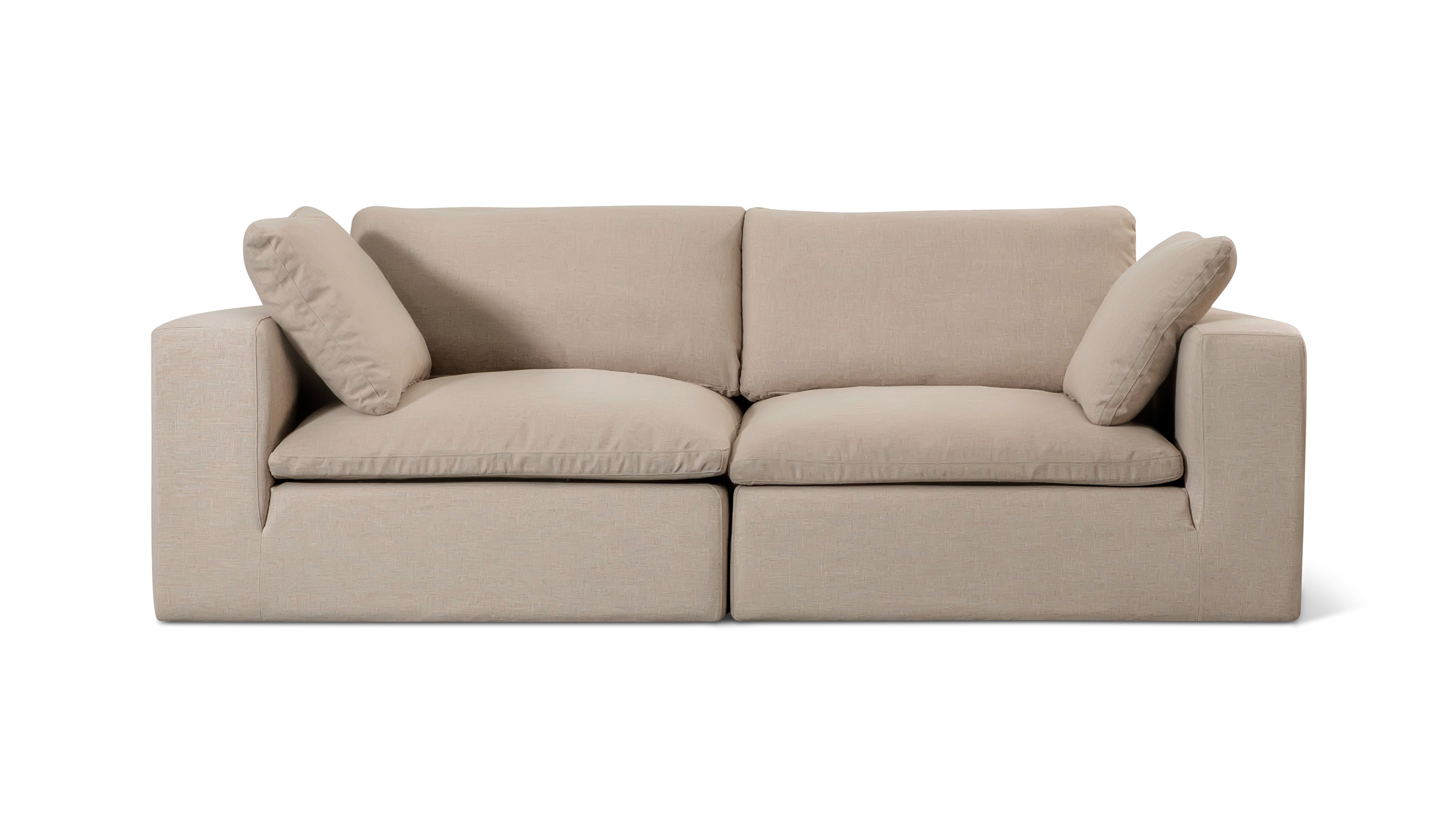 Movie Night™ Outdoor 2-Piece Modular Sofa, Large, Desert - Image 1