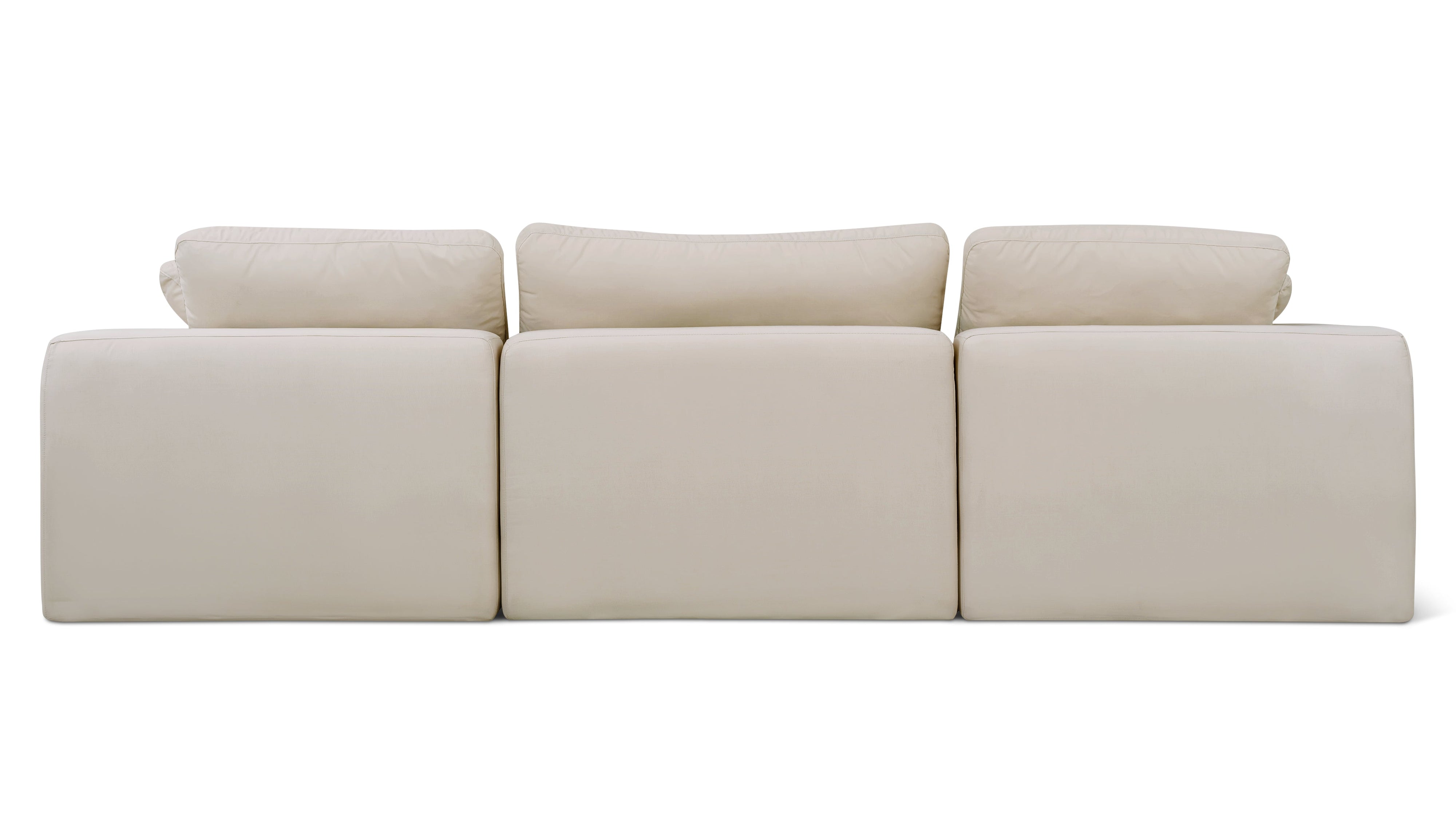 Movie Night™ Outdoor 4-Piece Modular Sectional, Standard, Ivory - Image 8