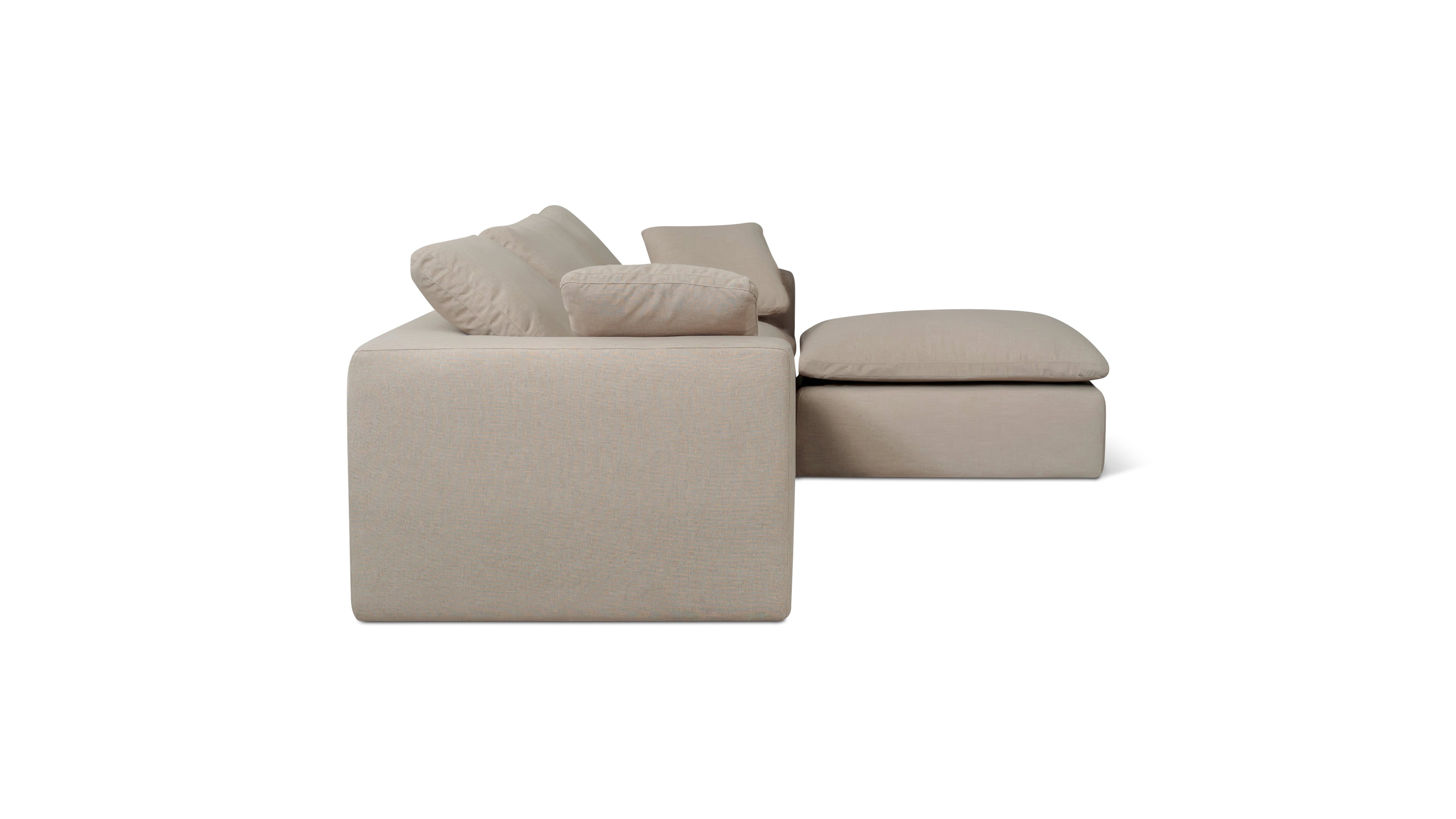 Movie Night™ Outdoor 4-Piece Modular Sectional, Standard, Desert - Image 9