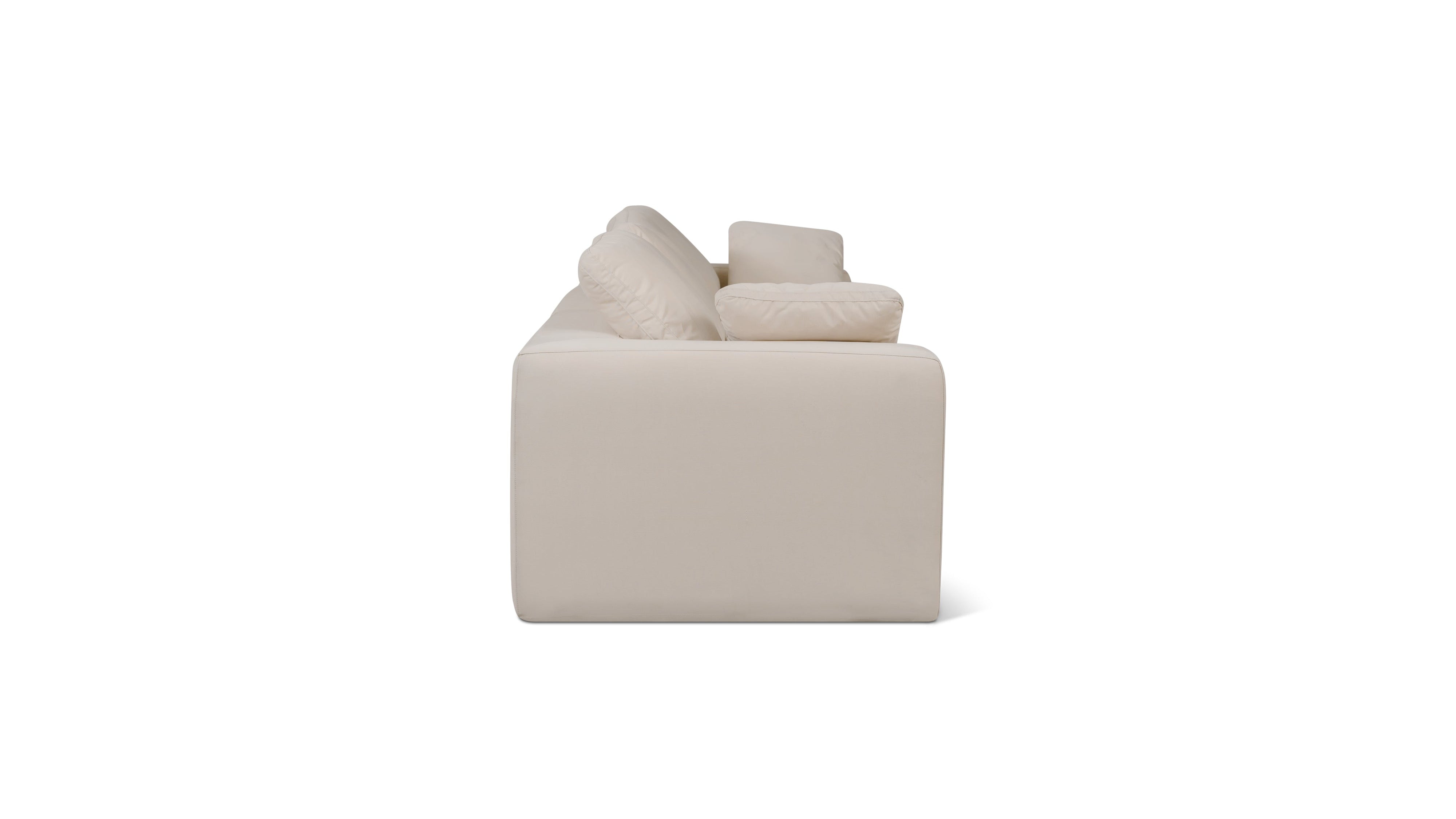 Movie Night™ Outdoor 3-Piece Modular Sofa, Standard, Ivory - Image 8