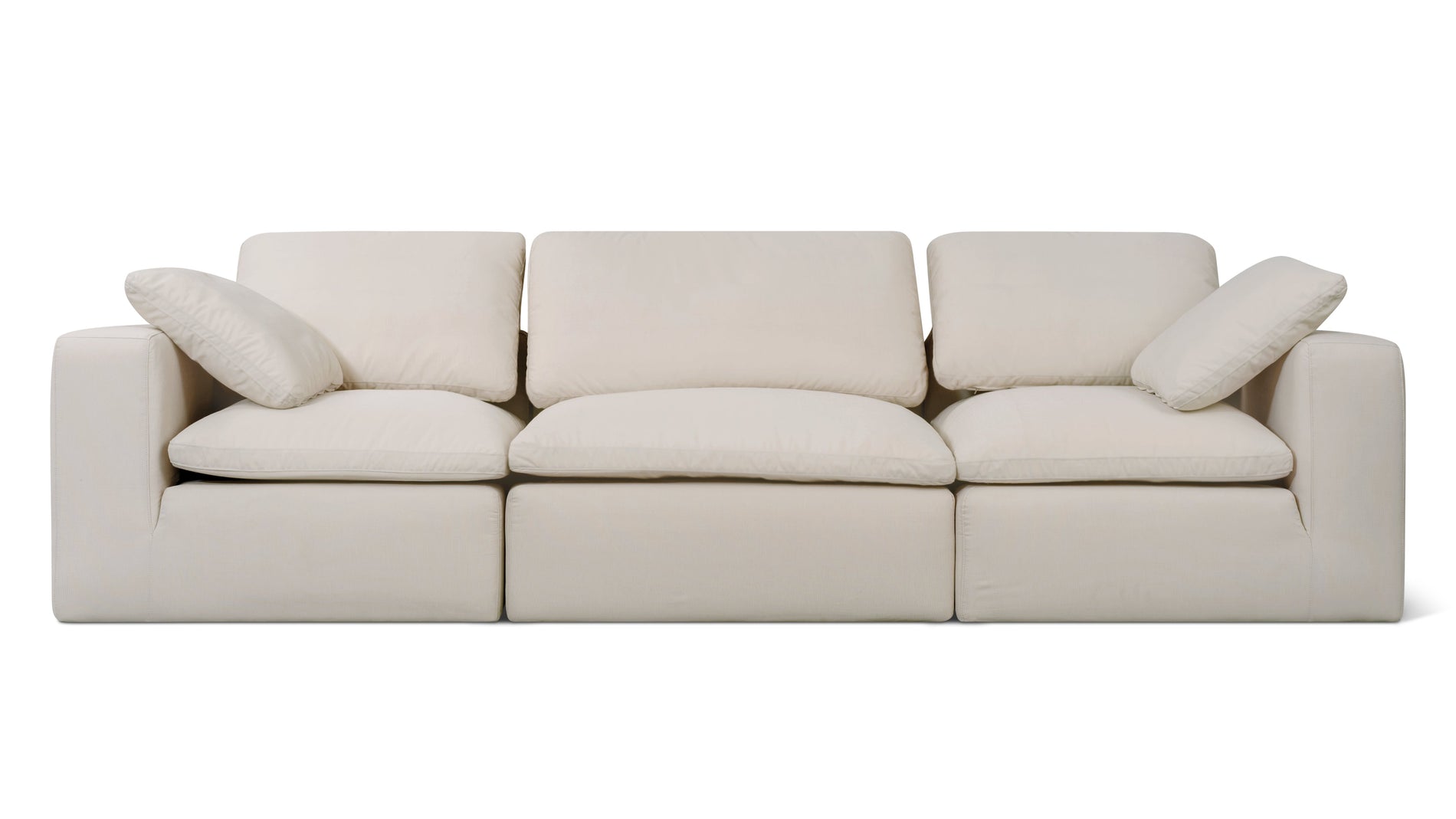 Movie Night™ Outdoor 3-Piece Modular Sofa, Standard, Ivory_image