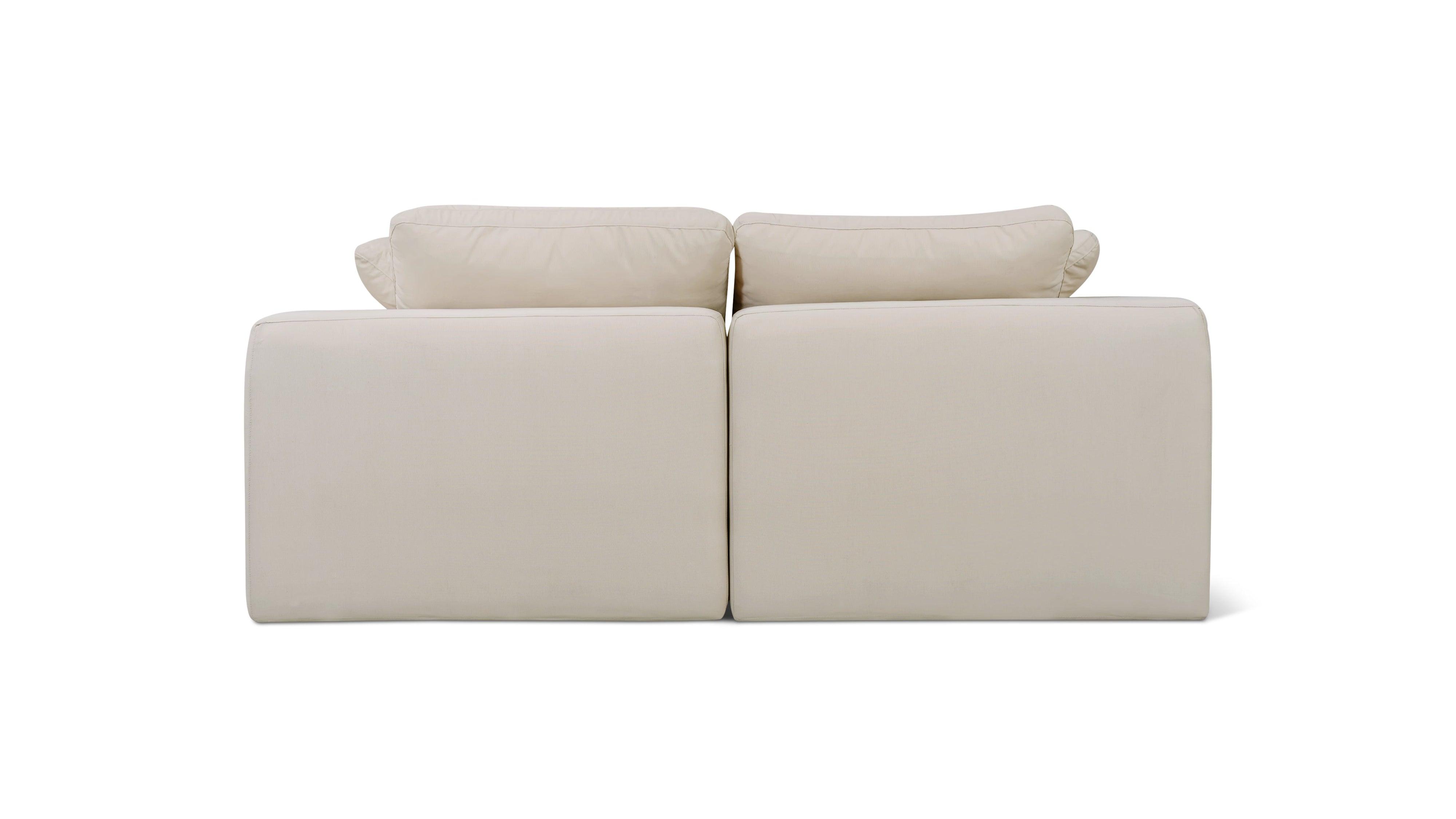 Movie Night™ Outdoor 2-Piece Modular Sofa, Standard, Ivory - Image 8