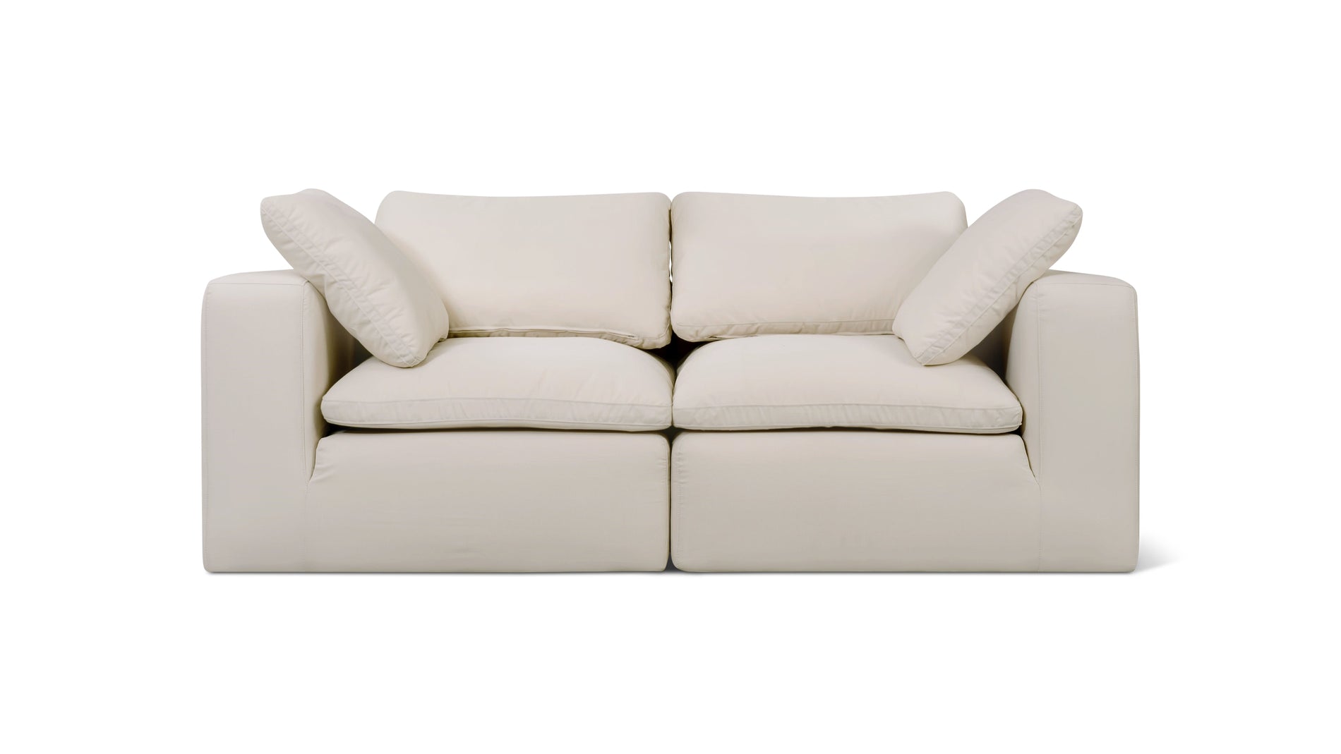Movie Night™ Outdoor 2-Piece Modular Sofa, Standard, Ivory_image