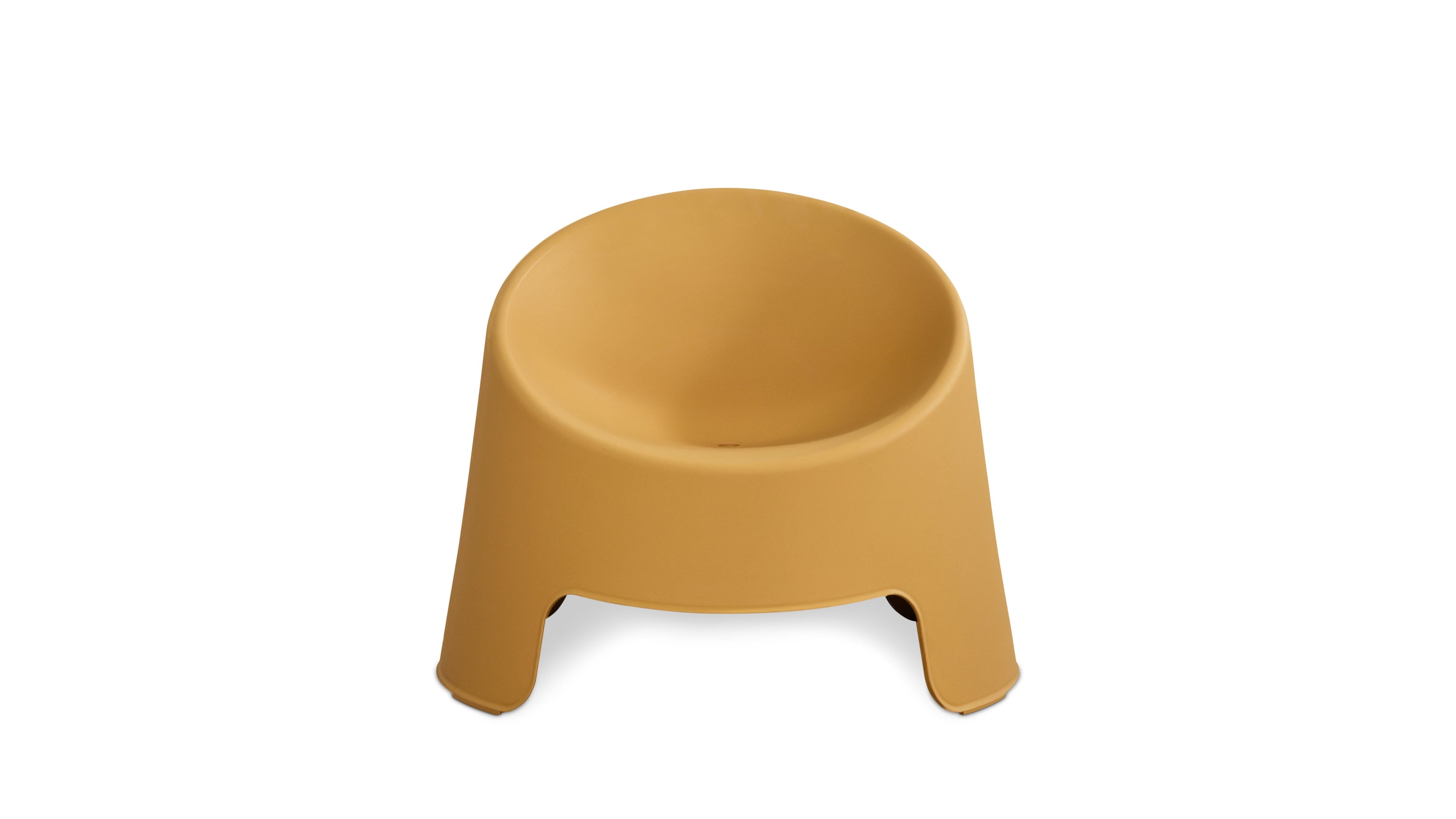 Inner Circle Outdoor Lounge Chair Lemon Set of Four - Image 1
