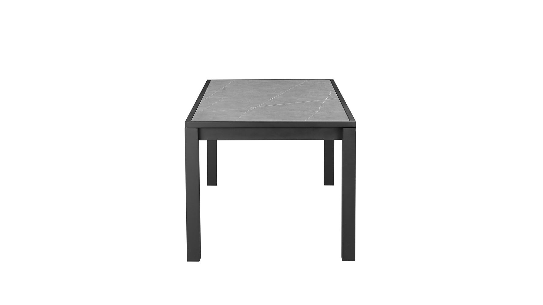 Dinner Party Outdoor Dining Table, Seats 4-6 People, Fog