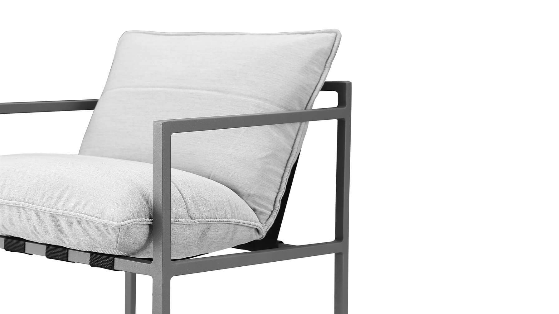 Come To Rest Outdoor Dining Chair, Seashell - Image 6