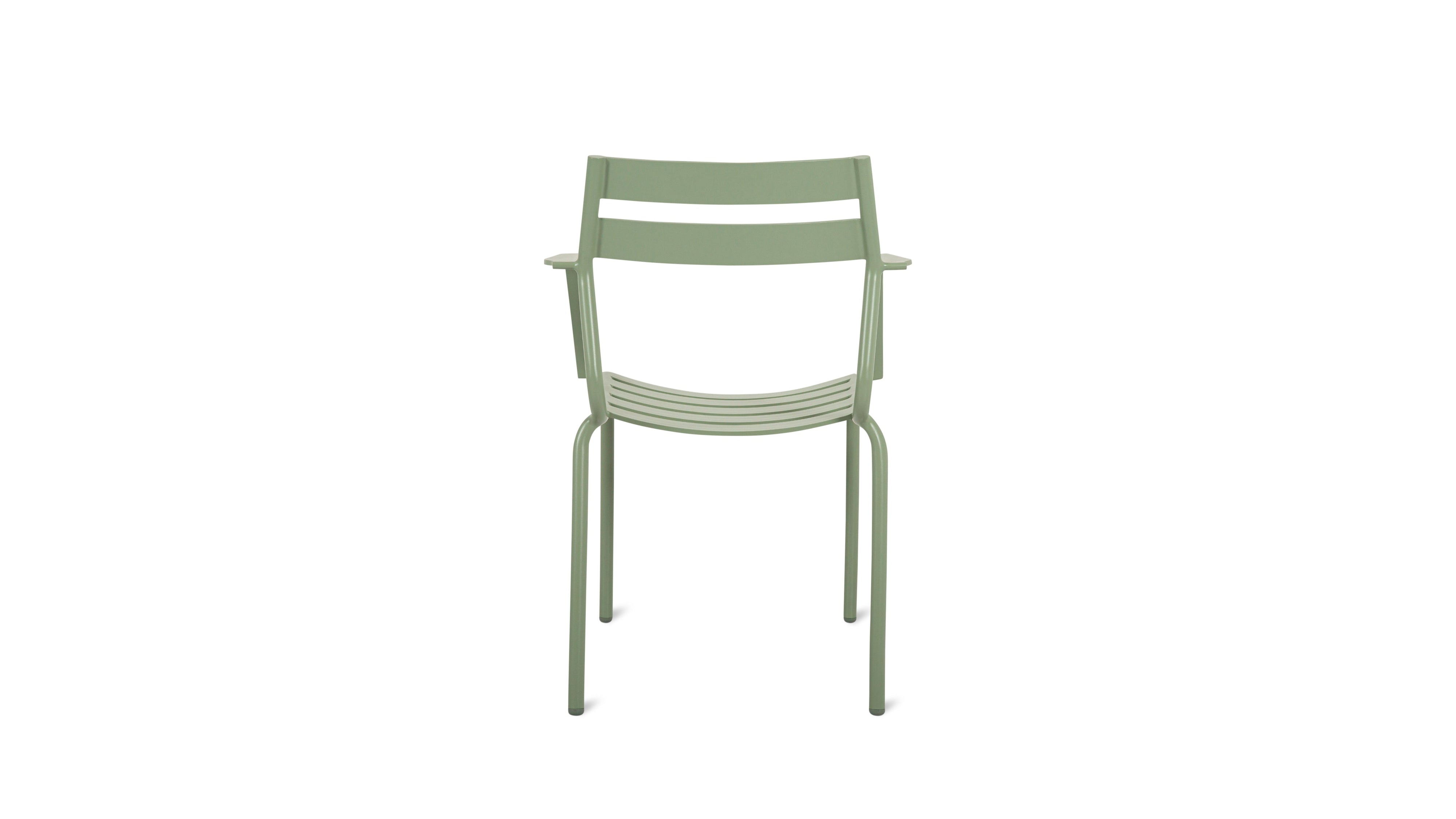 Garden Party Outdoor Dining Chair (Set of Two), Sage - Image 6