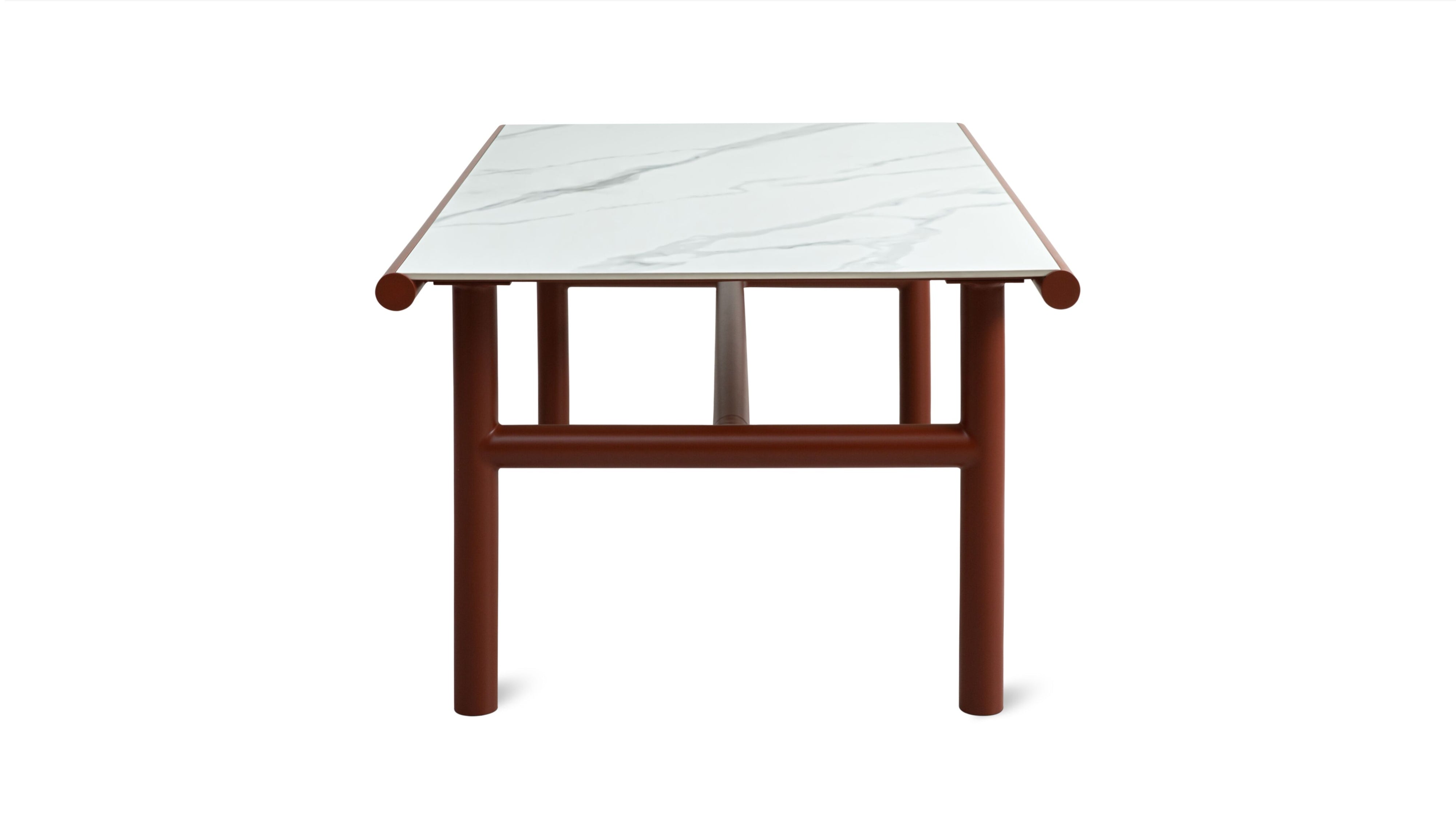 Long Weekend Outdoor Dining Table, Terracotta
