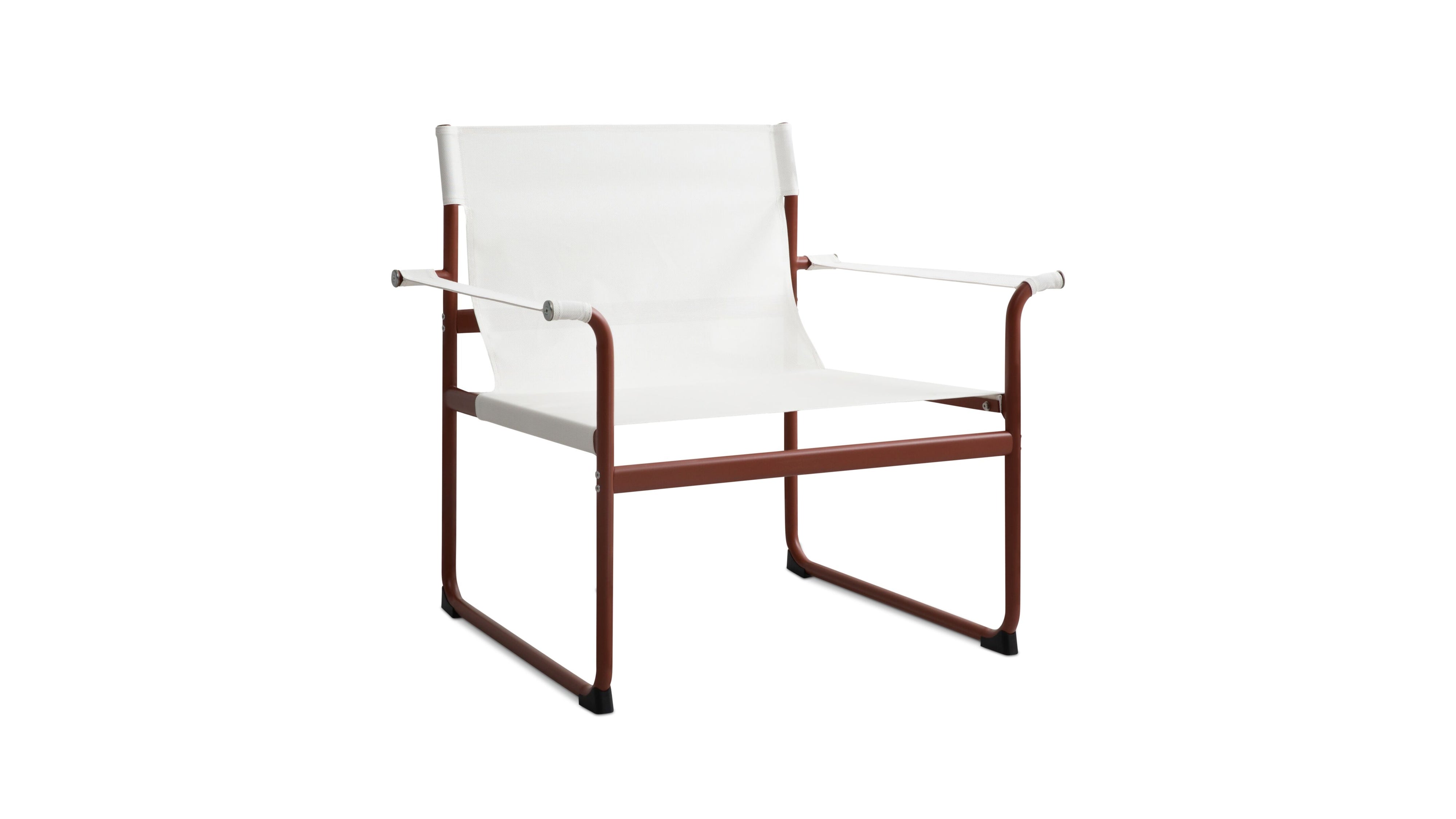 Poolside Outdoor Lounge Chair, Terracotta