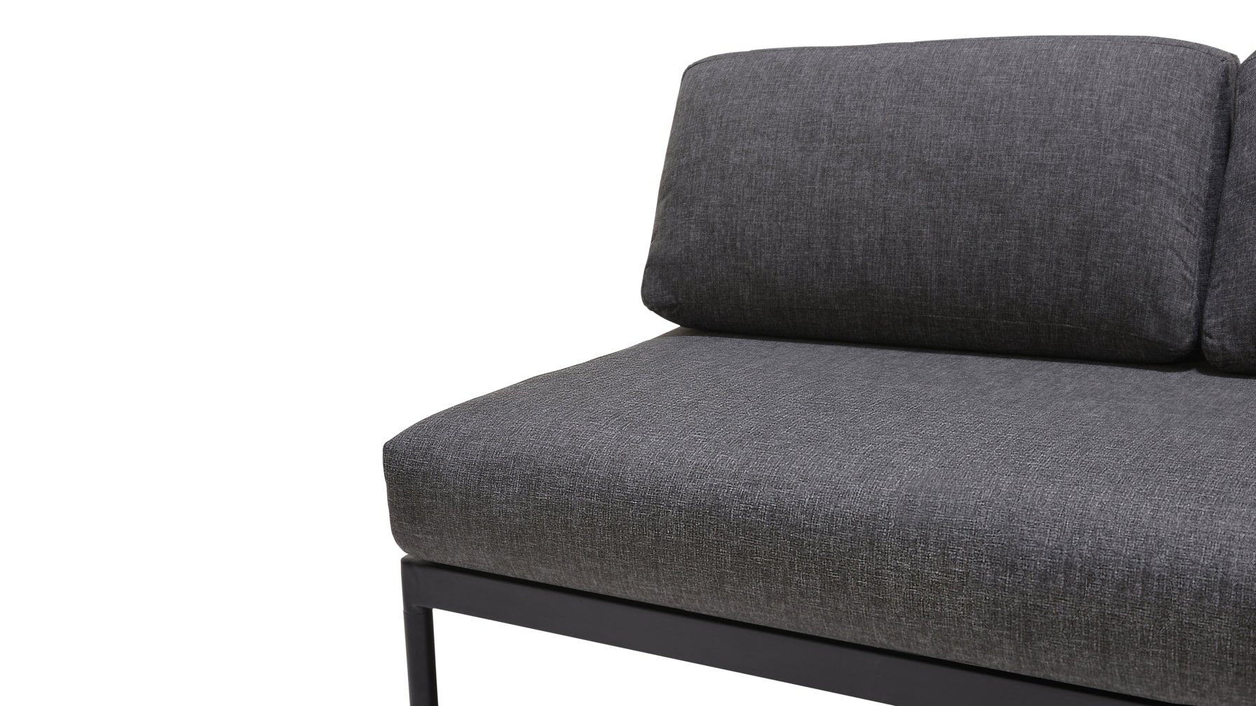 Resort Life Outdoor Sofa, 2.5 Seater, Ocean Grey - Image 6