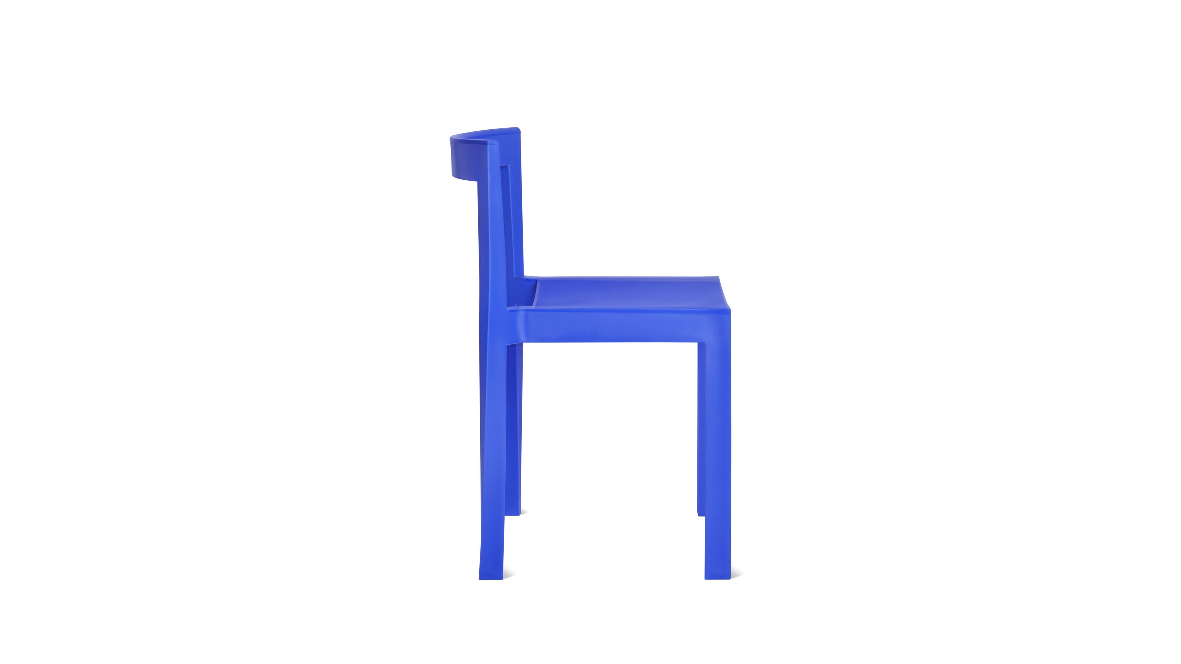 Open Air Outdoor Dining Chair (Set Of Two), Cobalt