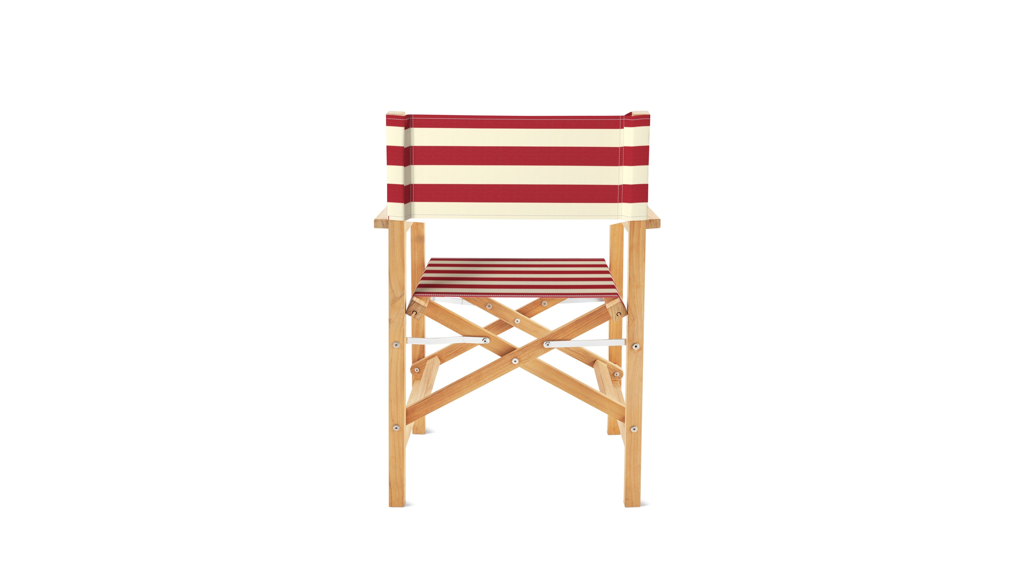 Take Five Outdoor Armchair, Scarlet Stripe - Image 8