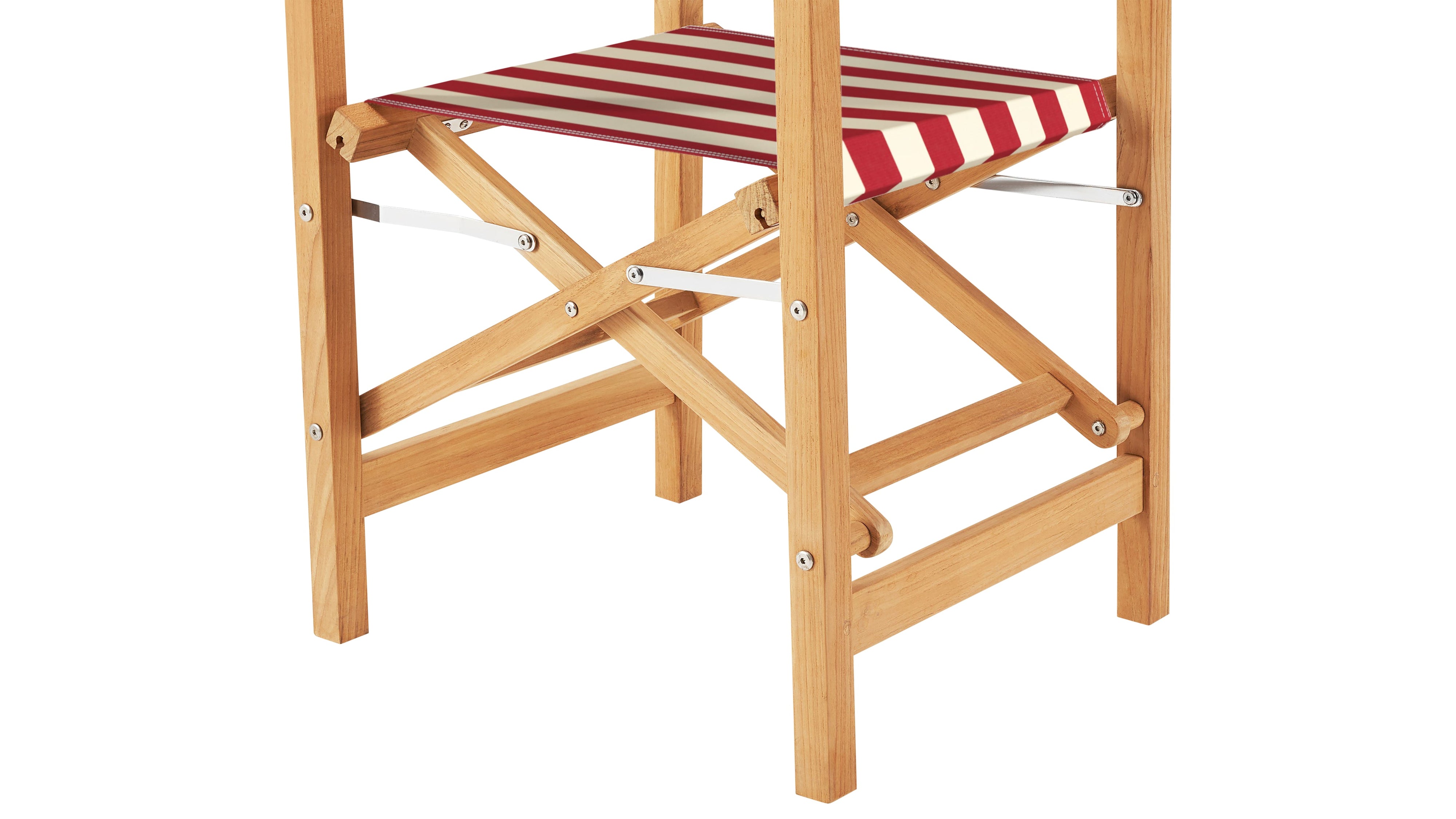 Take Five Outdoor Armchair, Scarlet Stripe - Image 7