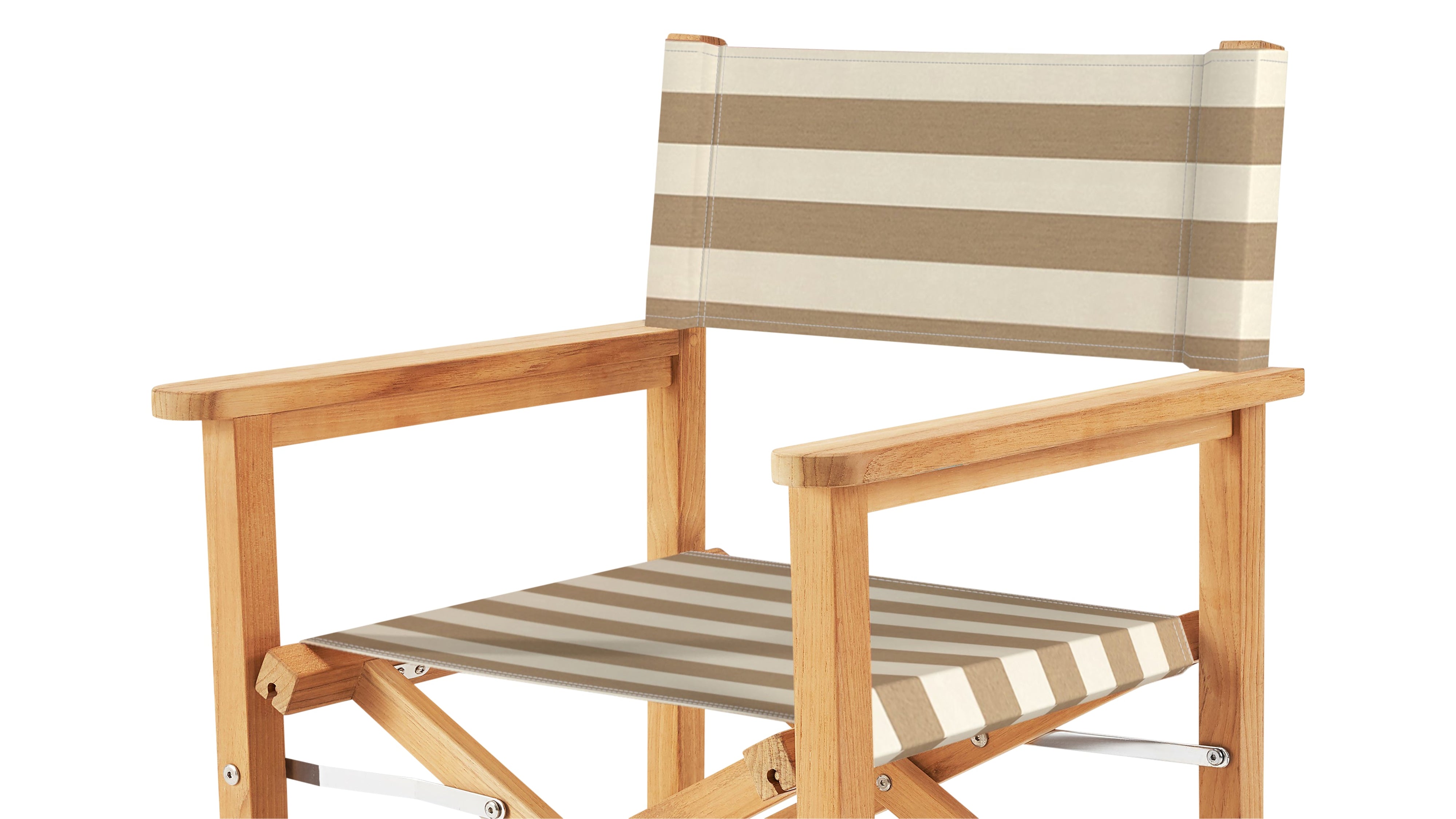Take Five Outdoor Armchair, Tan Stripe - Image 6