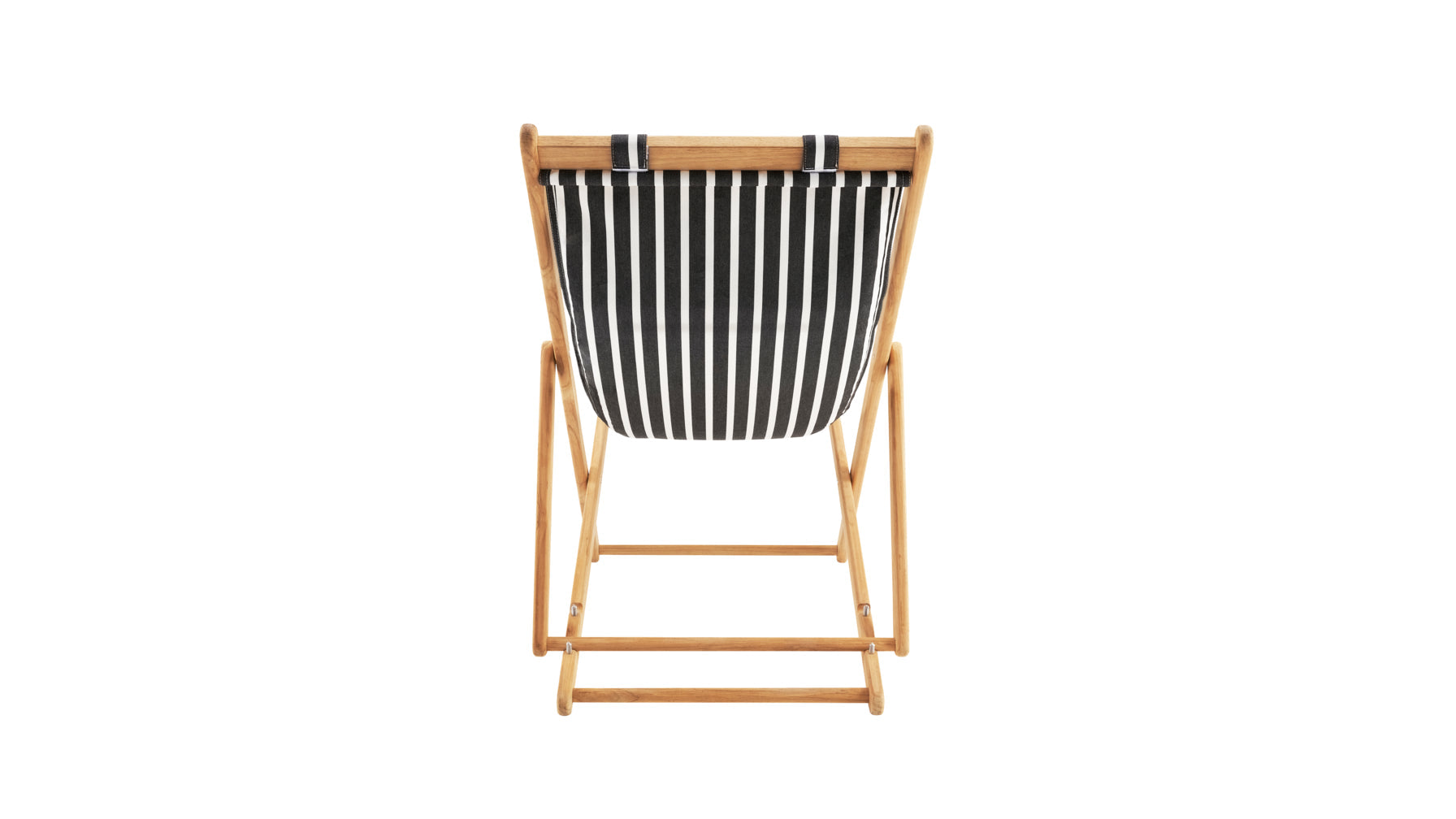 Settle In Outdoor Deck Chair, Black Sand - Image 6