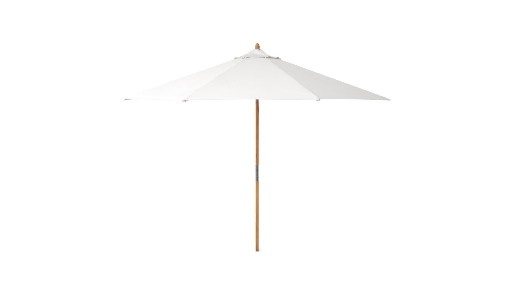 Capri Outdoor Umbrella With Base, Canvas - Image 7