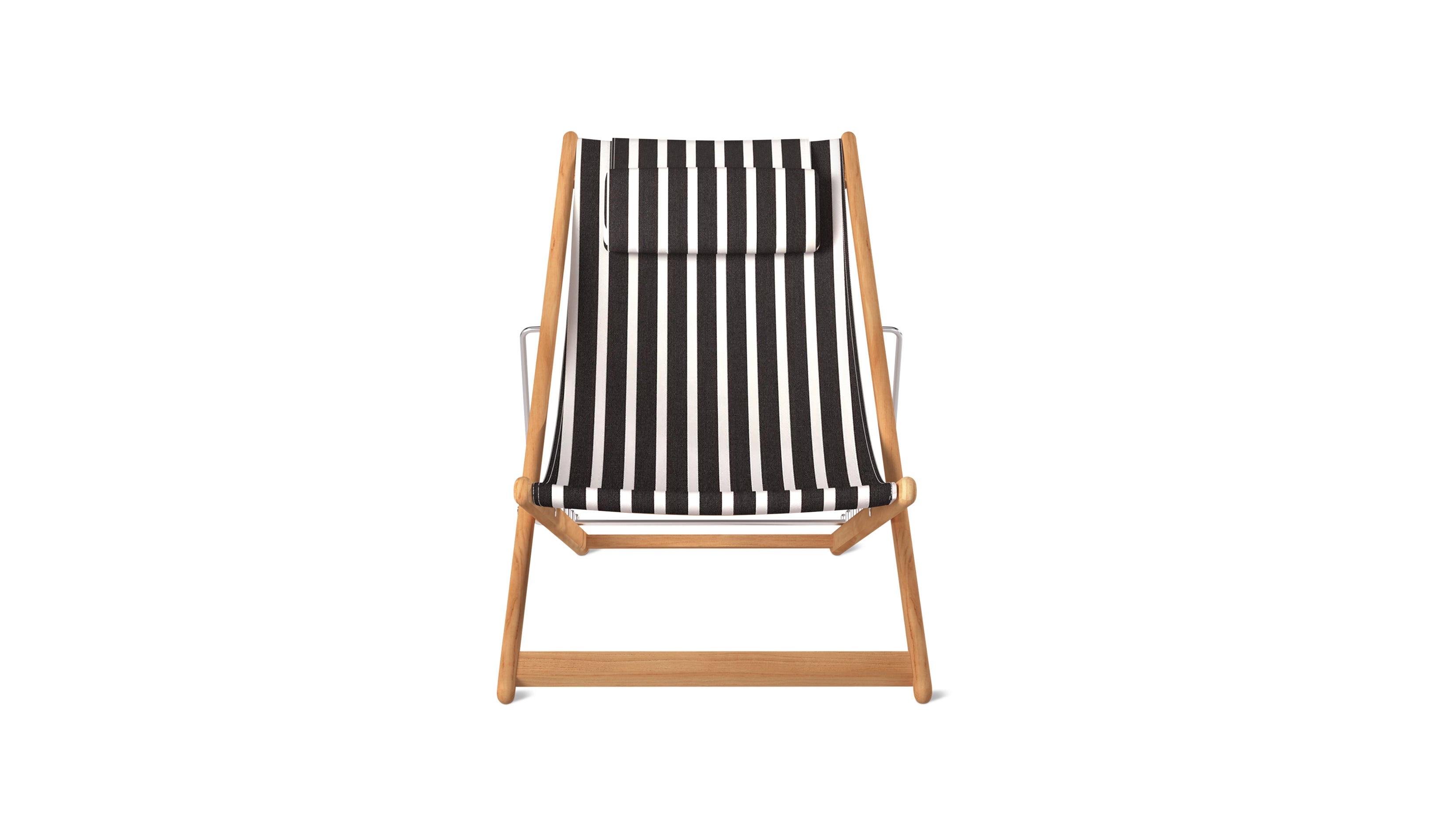 Settle In Outdoor Patio Chair, Small, Black Sand - Image 1