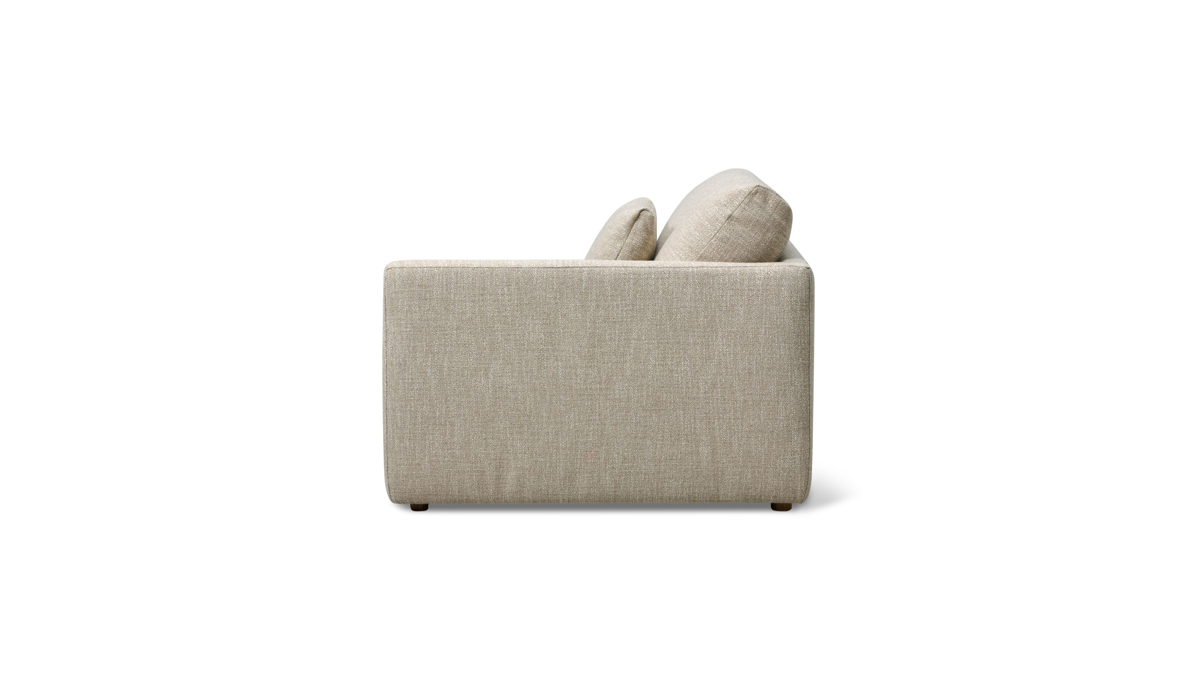Wind Down Right Arm Chair, Flax - Image 6