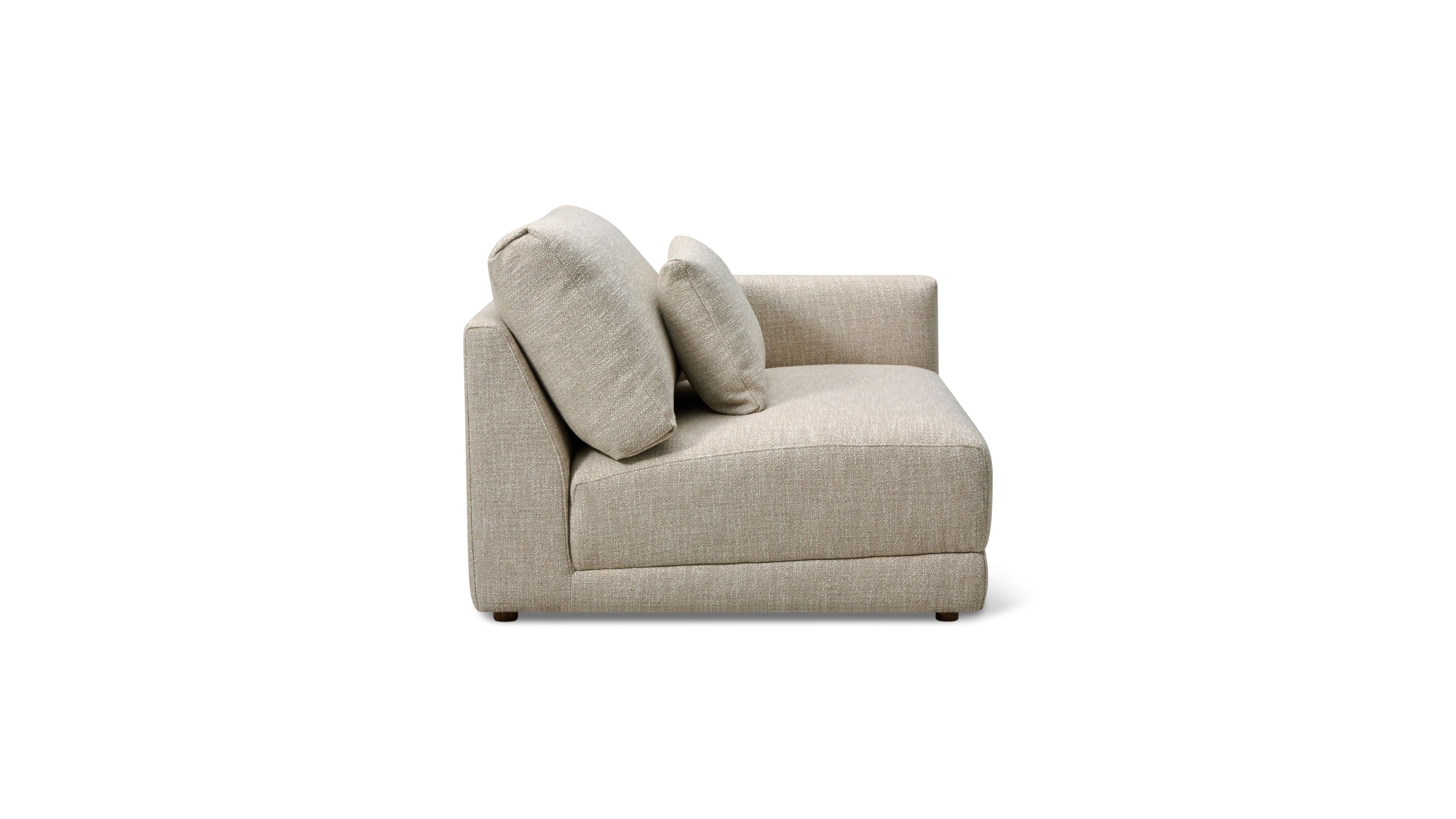 Wind Down Right Arm Chair, Flax - Image 7