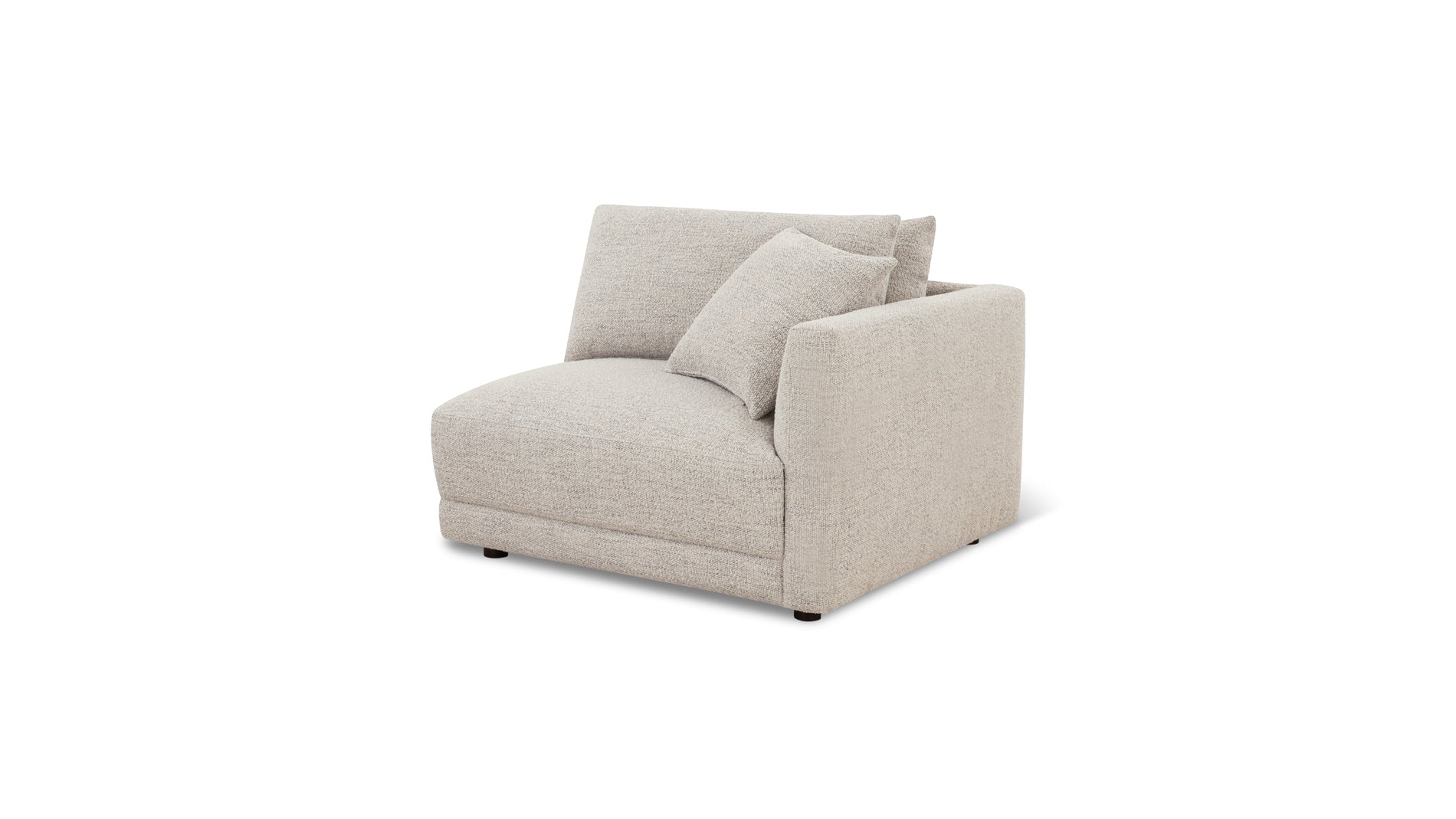 Soft Spot Right Arm Corner Chair, Oatmeal_image