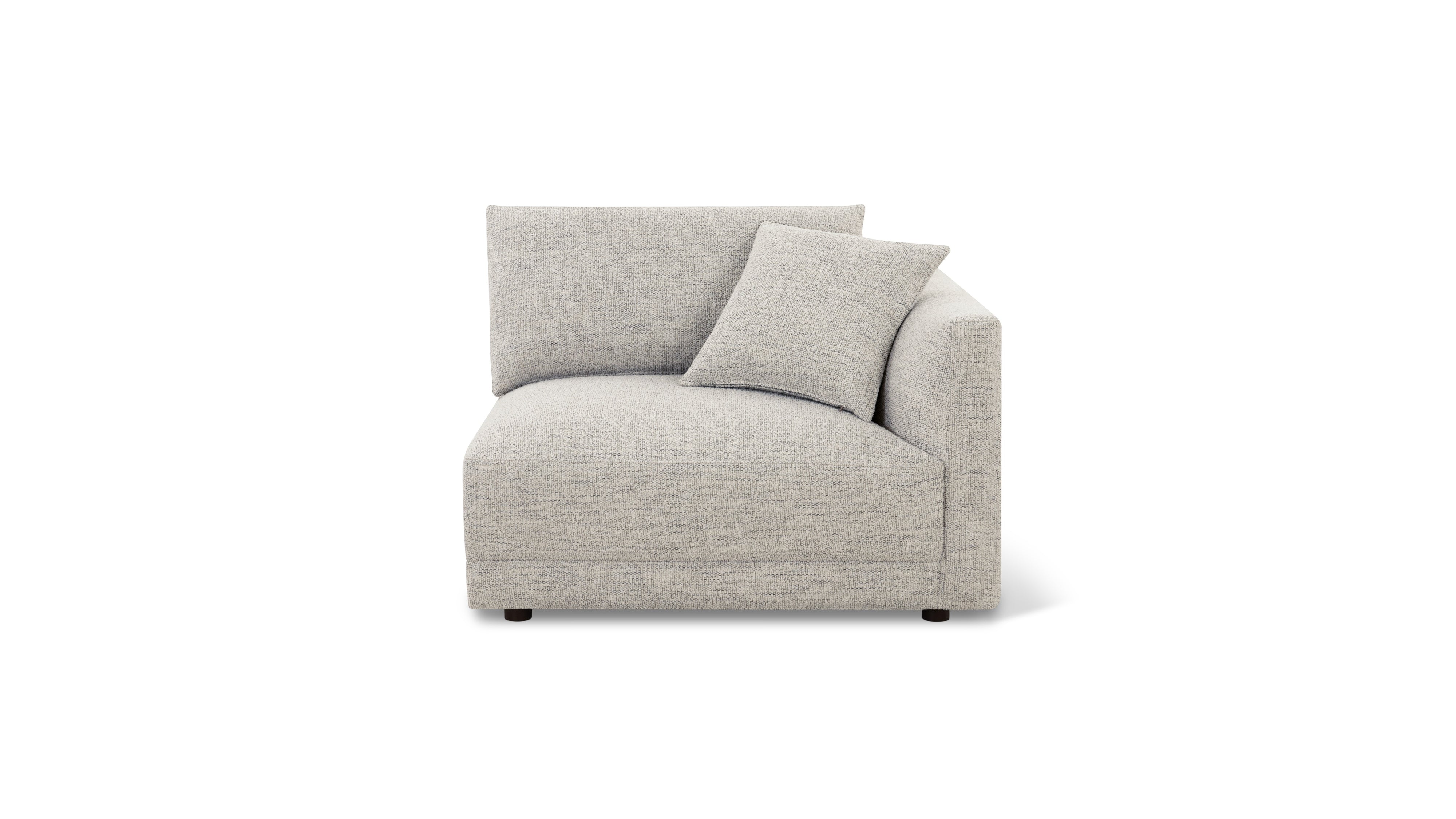 Soft Spot Right Arm Corner Chair, Oatmeal