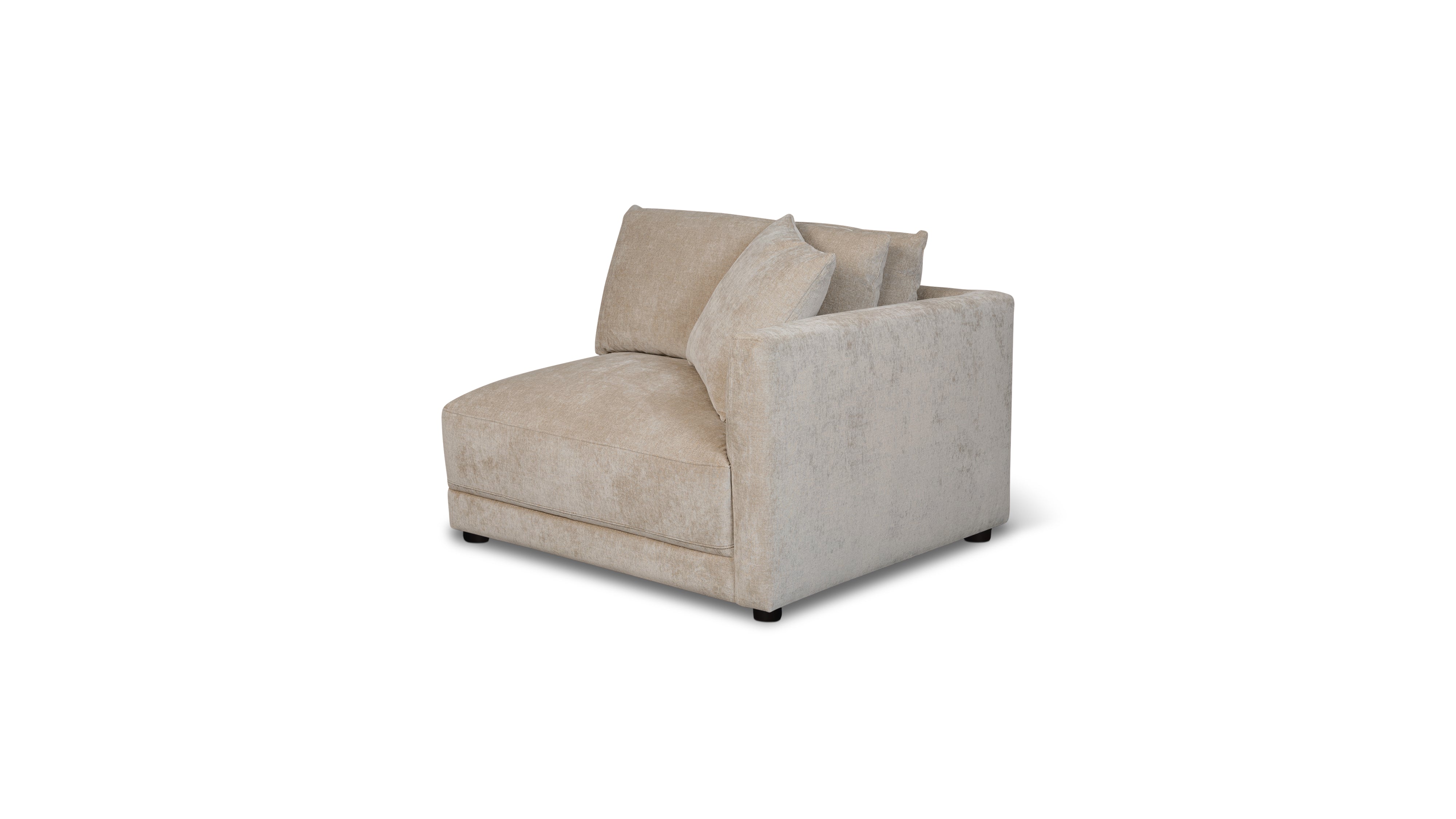 Soft Spot Right Arm Corner Chair, Cashew - Image 9