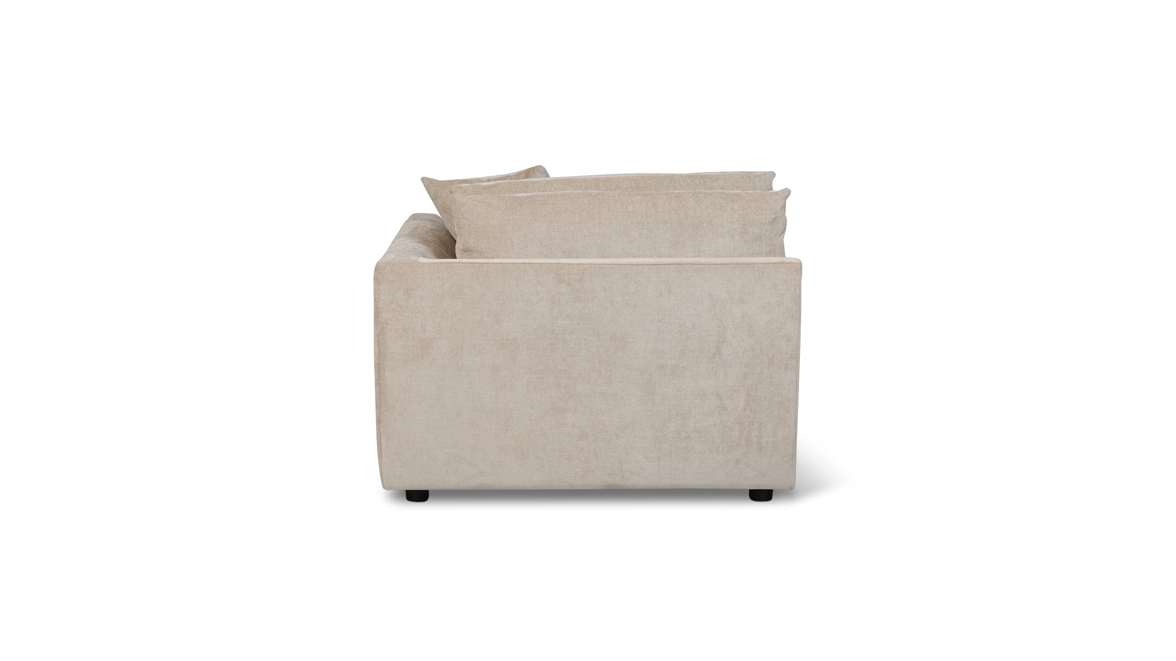 Soft Spot Right Arm Corner Chair, Cashew - Image 9