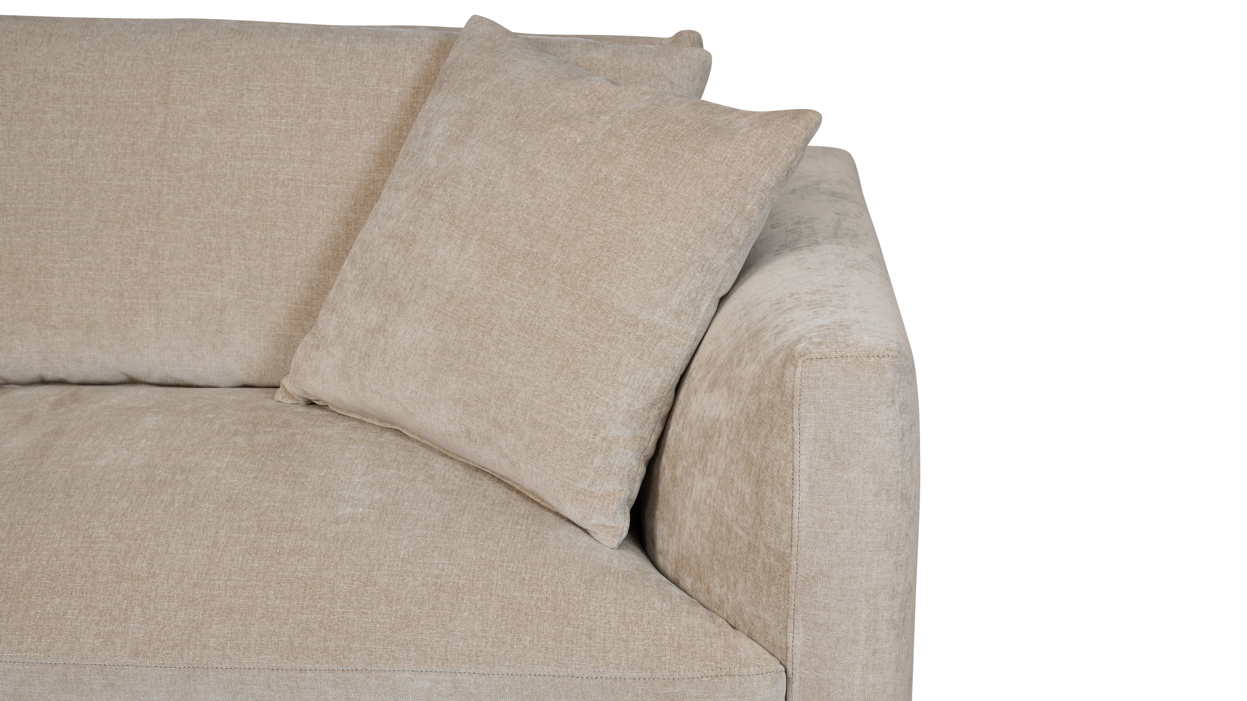 Soft Spot Right Arm Corner Chair, Cashew - Image 6