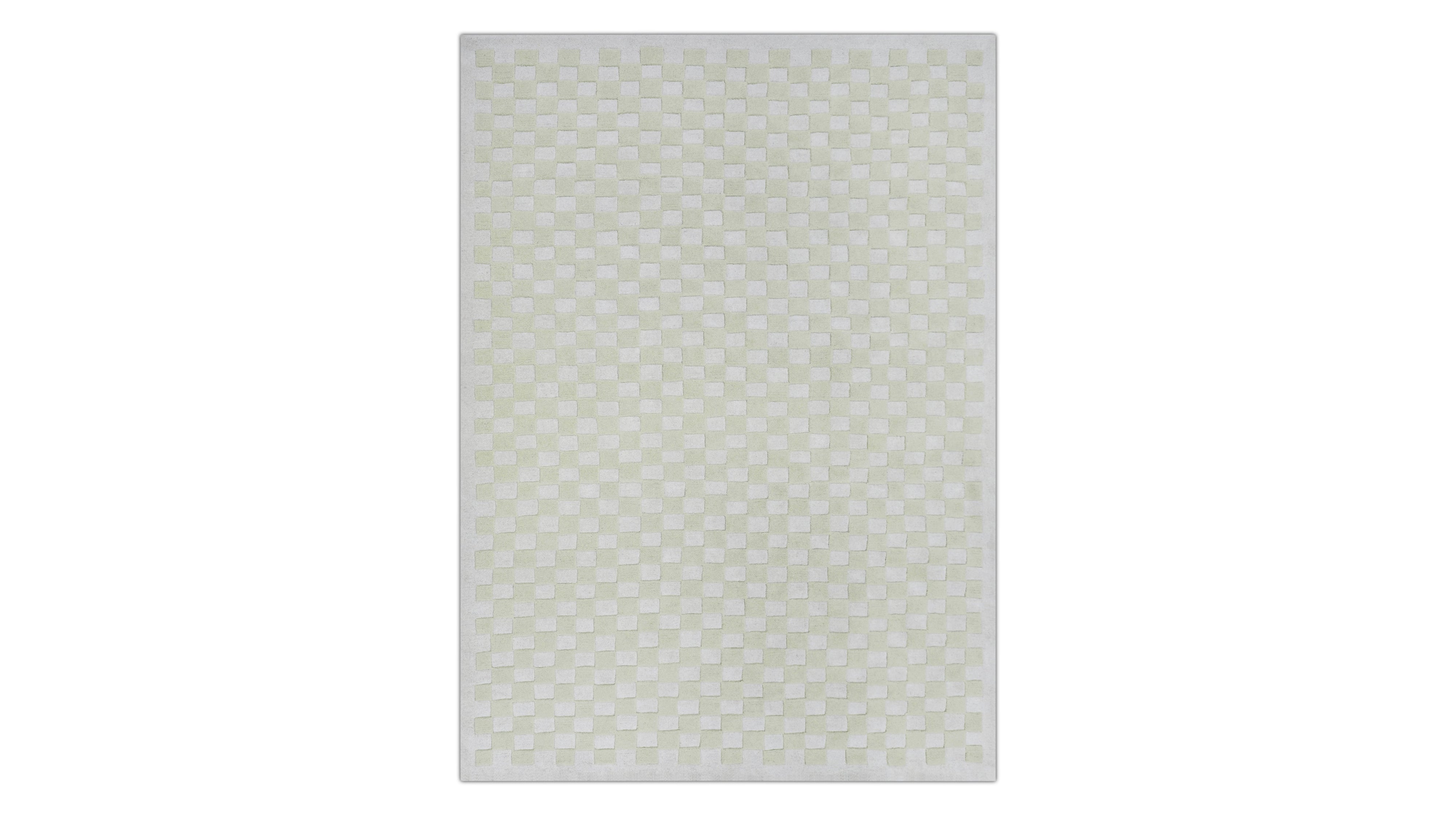 Checkers Rug x Scott Sueme, 8x10, Aloe - Image 6