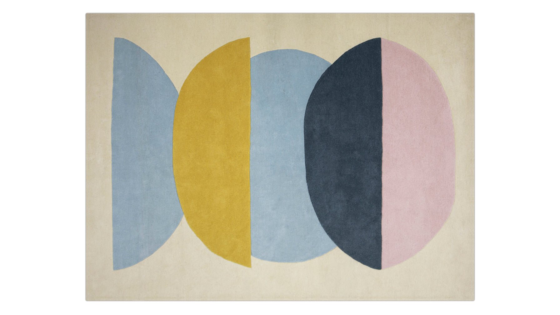 New Tides Rug x Scott Sueme, 8x10, Ivory - Sundays CompanyRUG - JH - 033 - 005