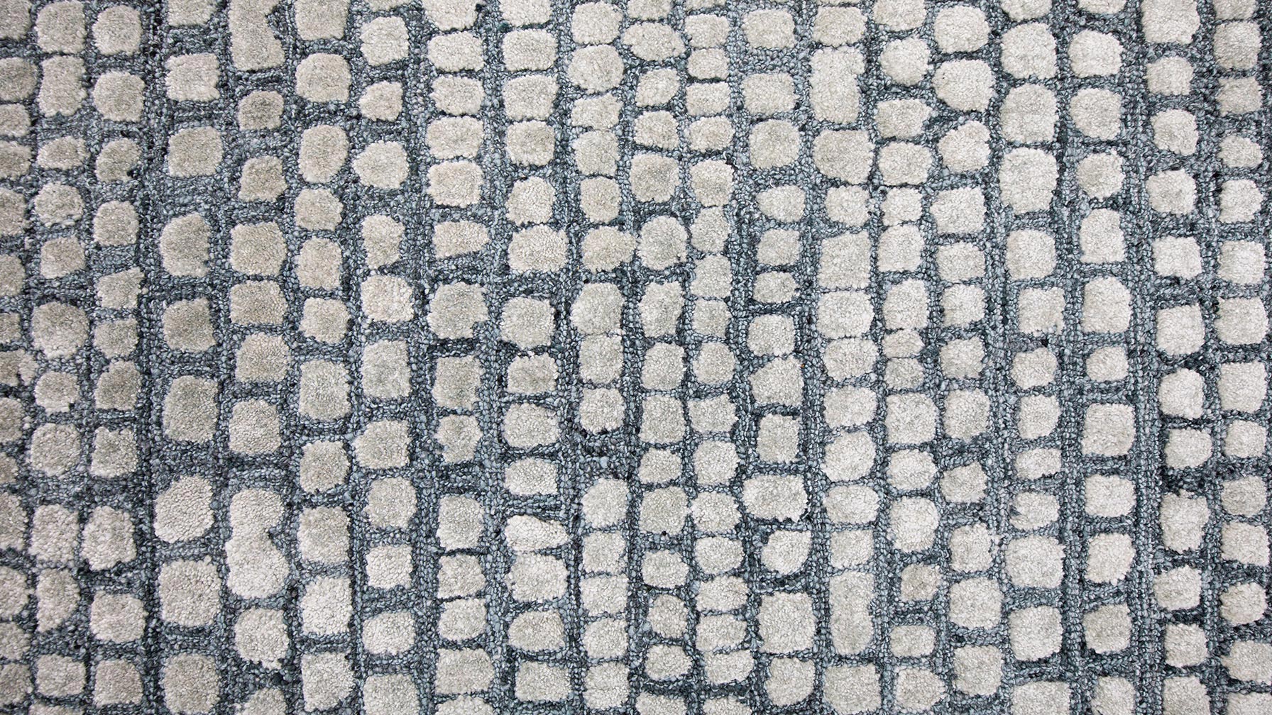 Droplets Rug, 5x8, Aqua