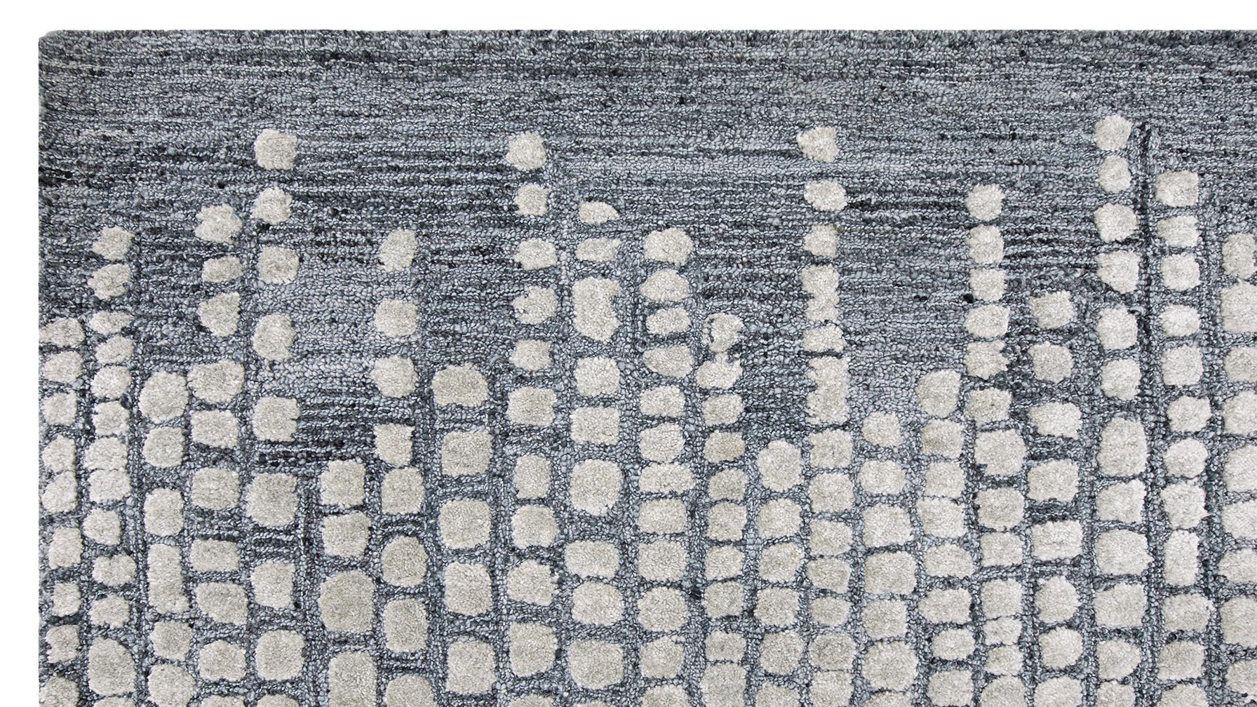 Droplets Rug, 5x8, Aqua