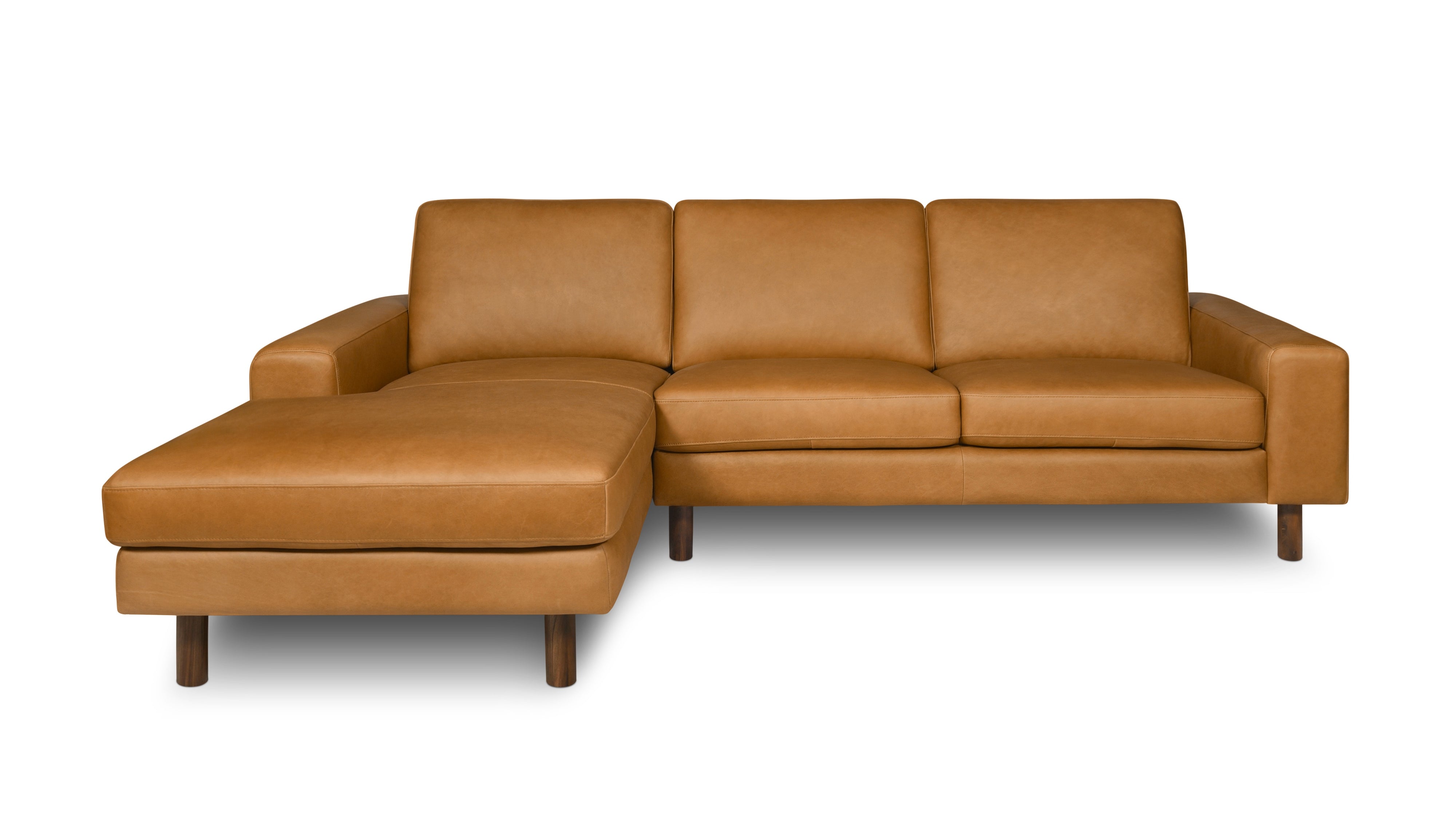 Right At Home Sectional, Left, Golden Tan