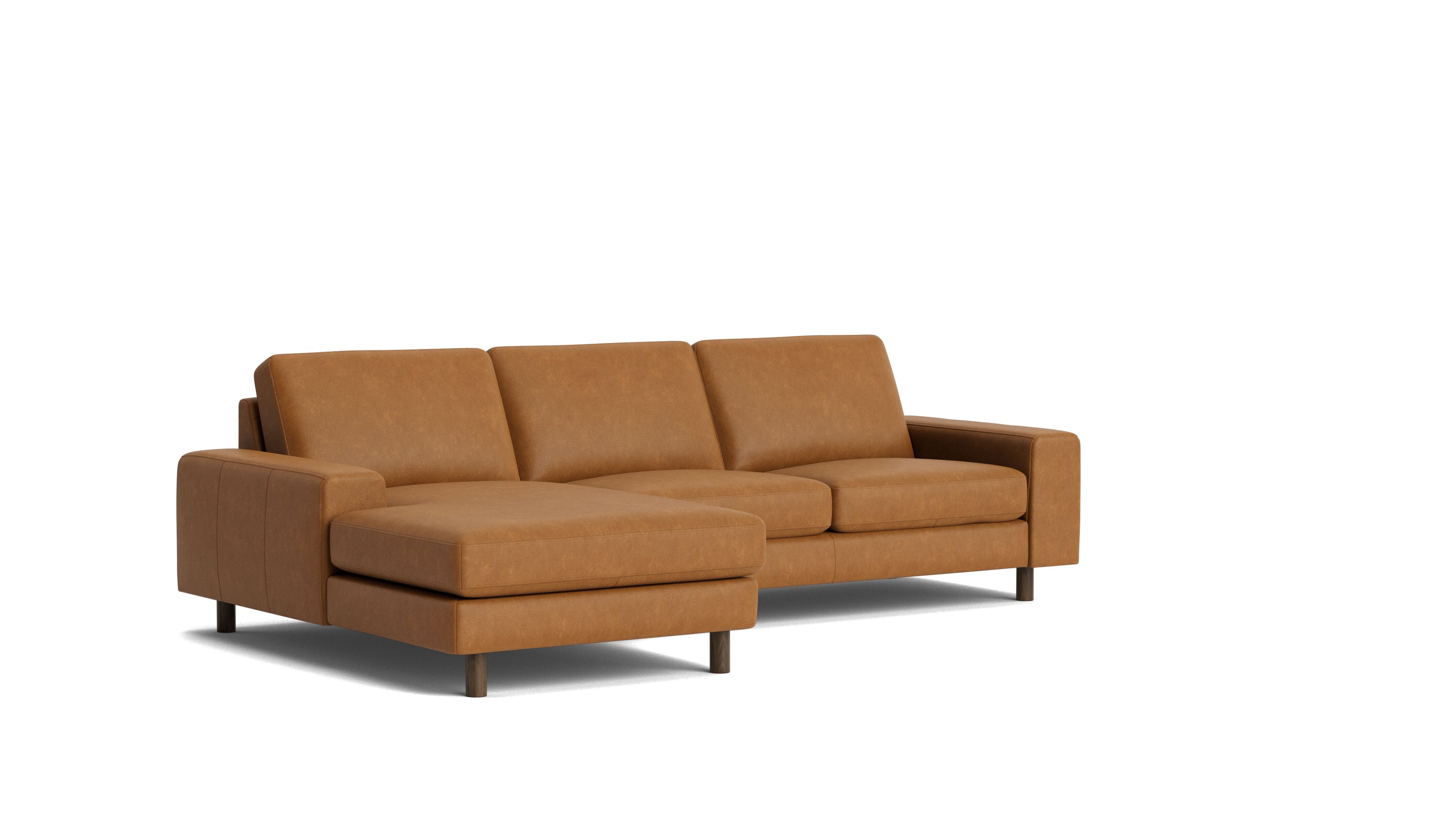 Right At Home Sectional, Left, Golden Tan