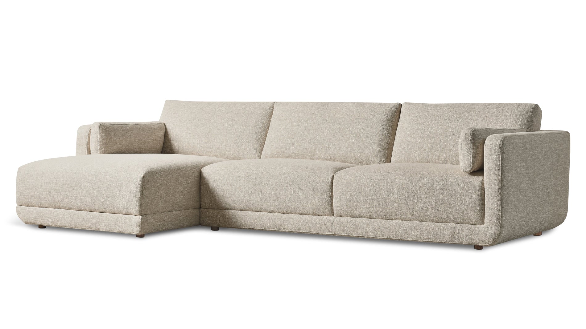 Come Around Sectional, Left, Flax_image