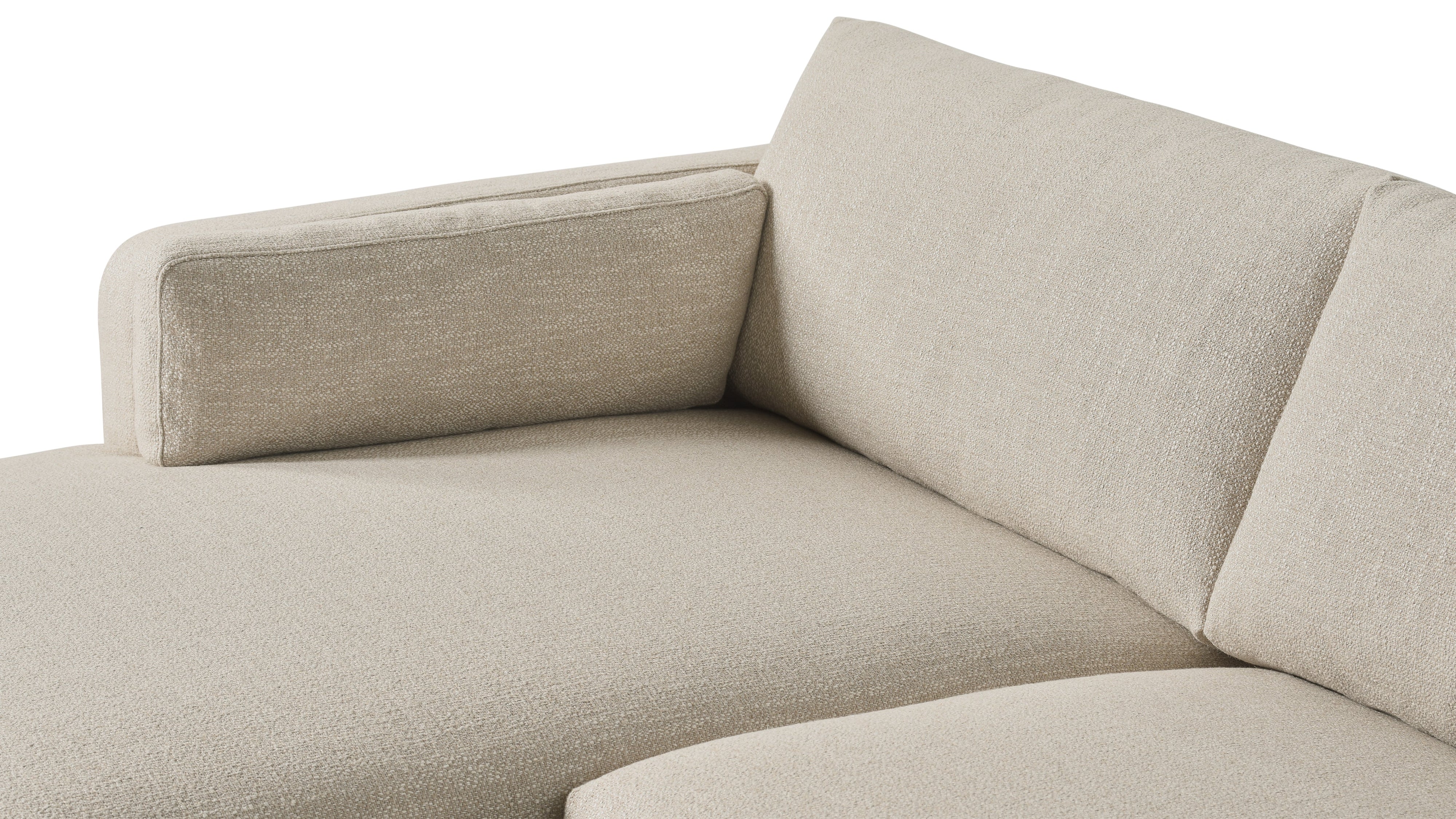 Come Around Sectional, Left, Flax - Image 6