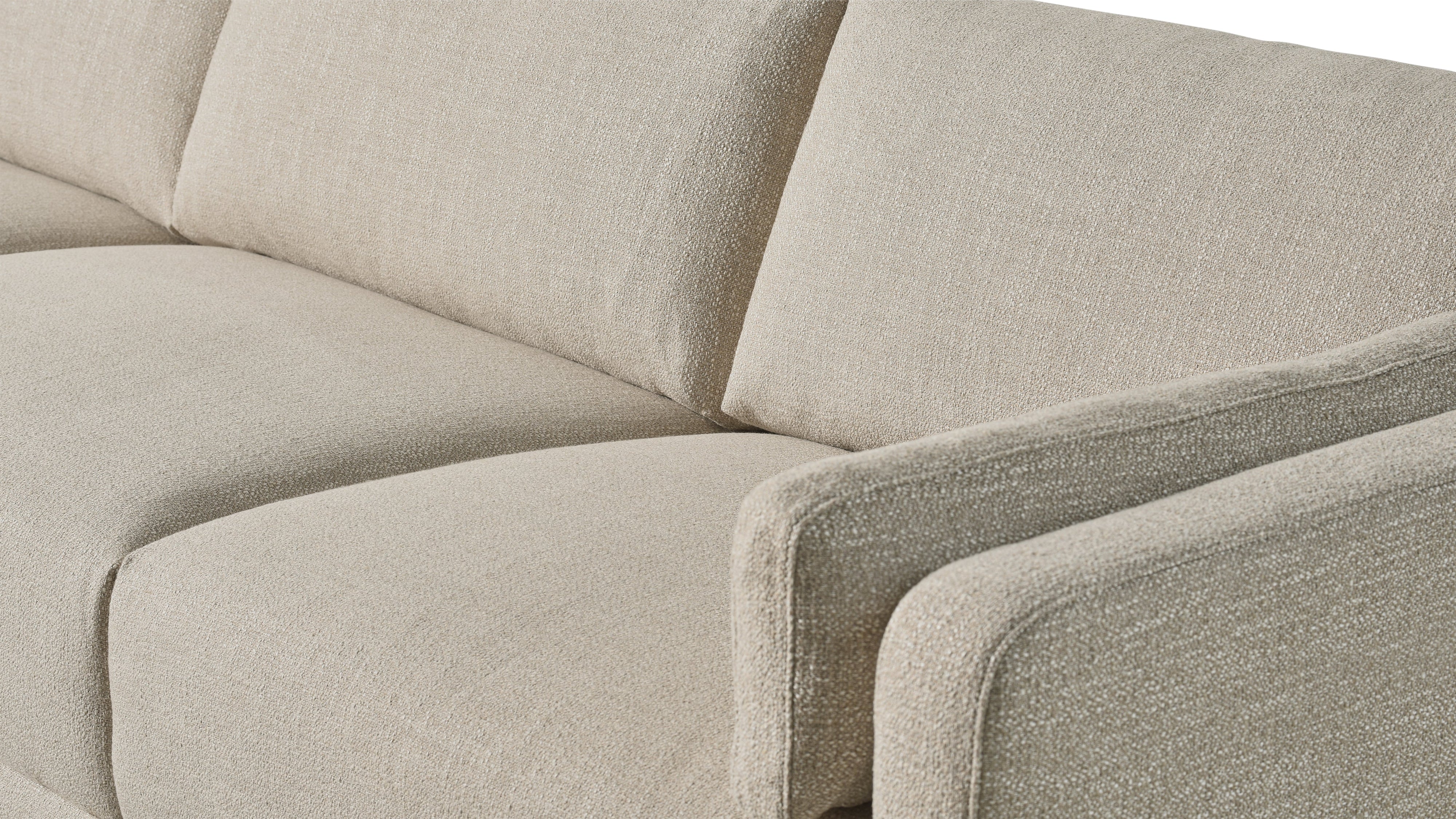 Come Around Sectional, Left, Flax - Image 8