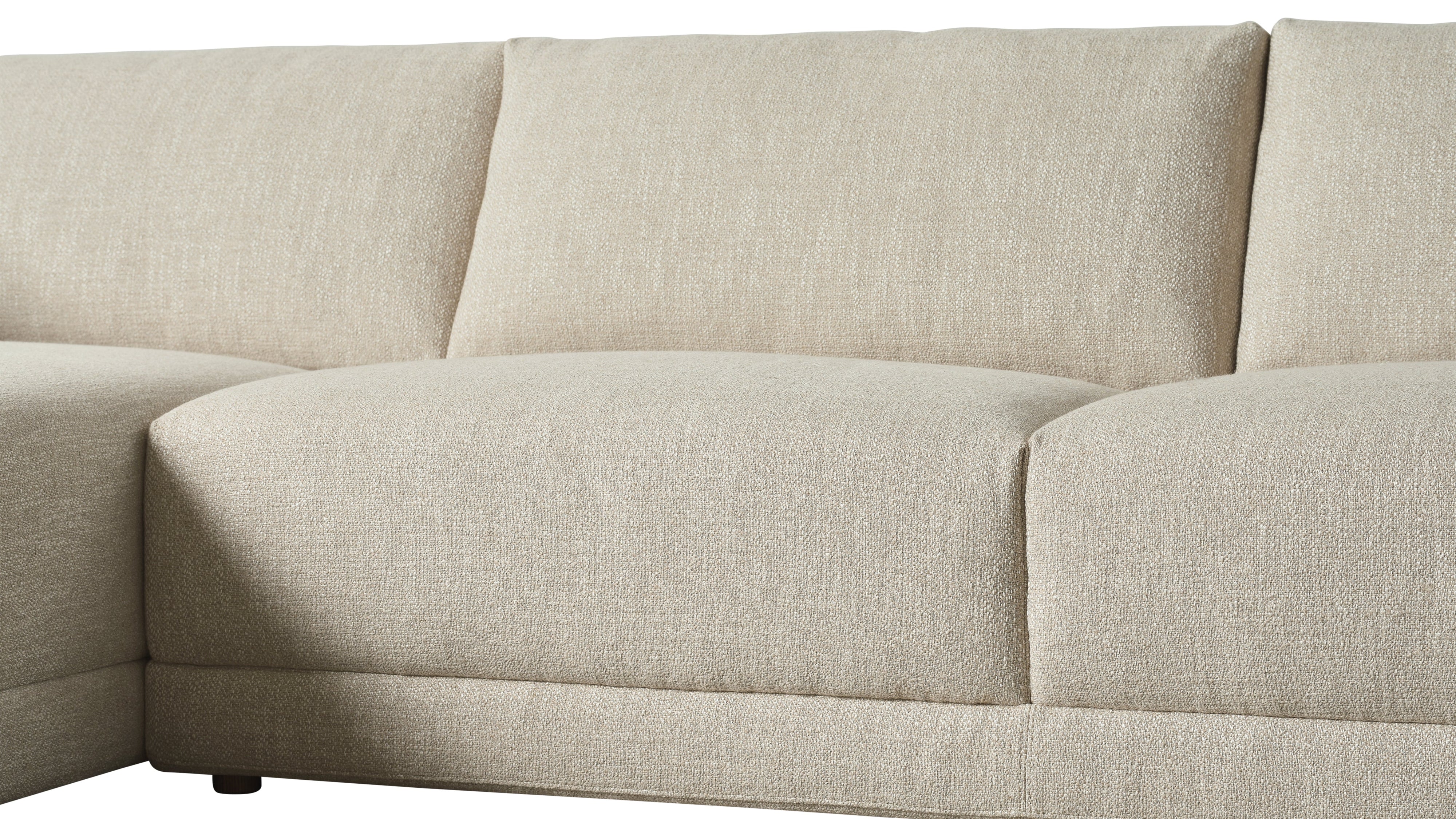 Come Around Sectional, Left, Flax - Image 7