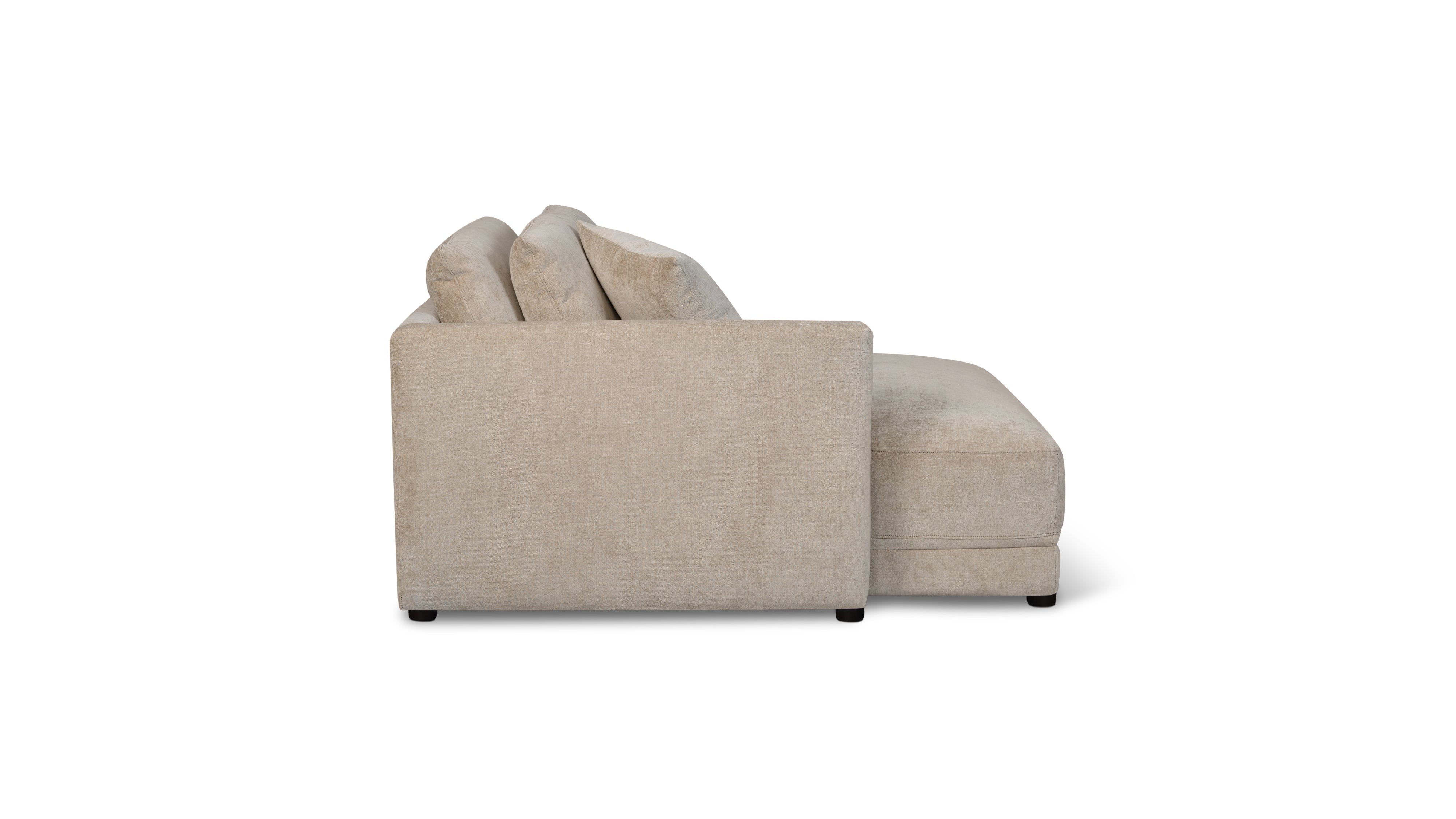Soft Spot Left Arm Chaise, Cashew - Image 8