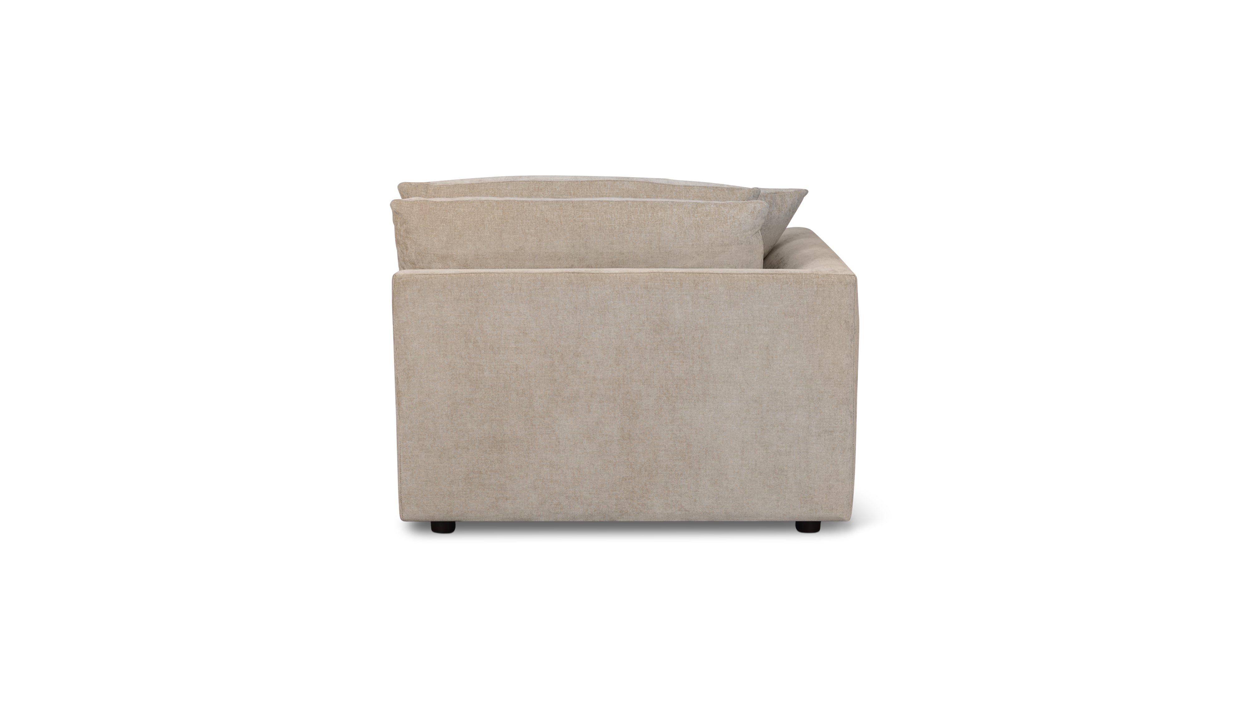Soft Spot Left Arm Chaise, Cashew - Image 8