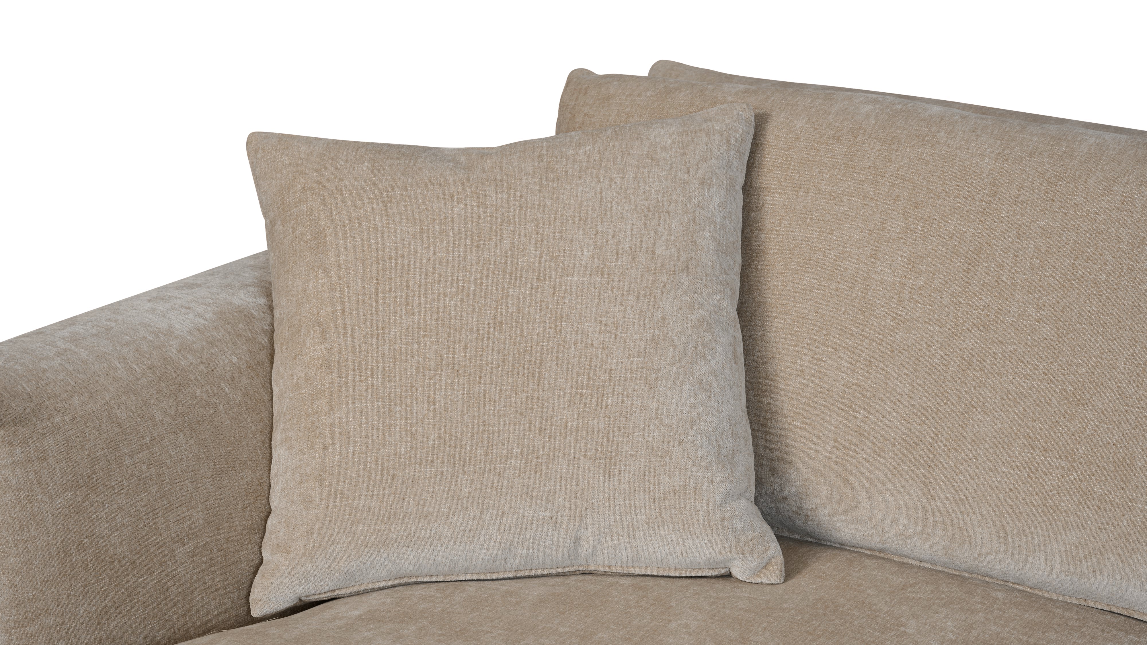 Soft Spot Left Arm Chaise, Cashew - Image 6